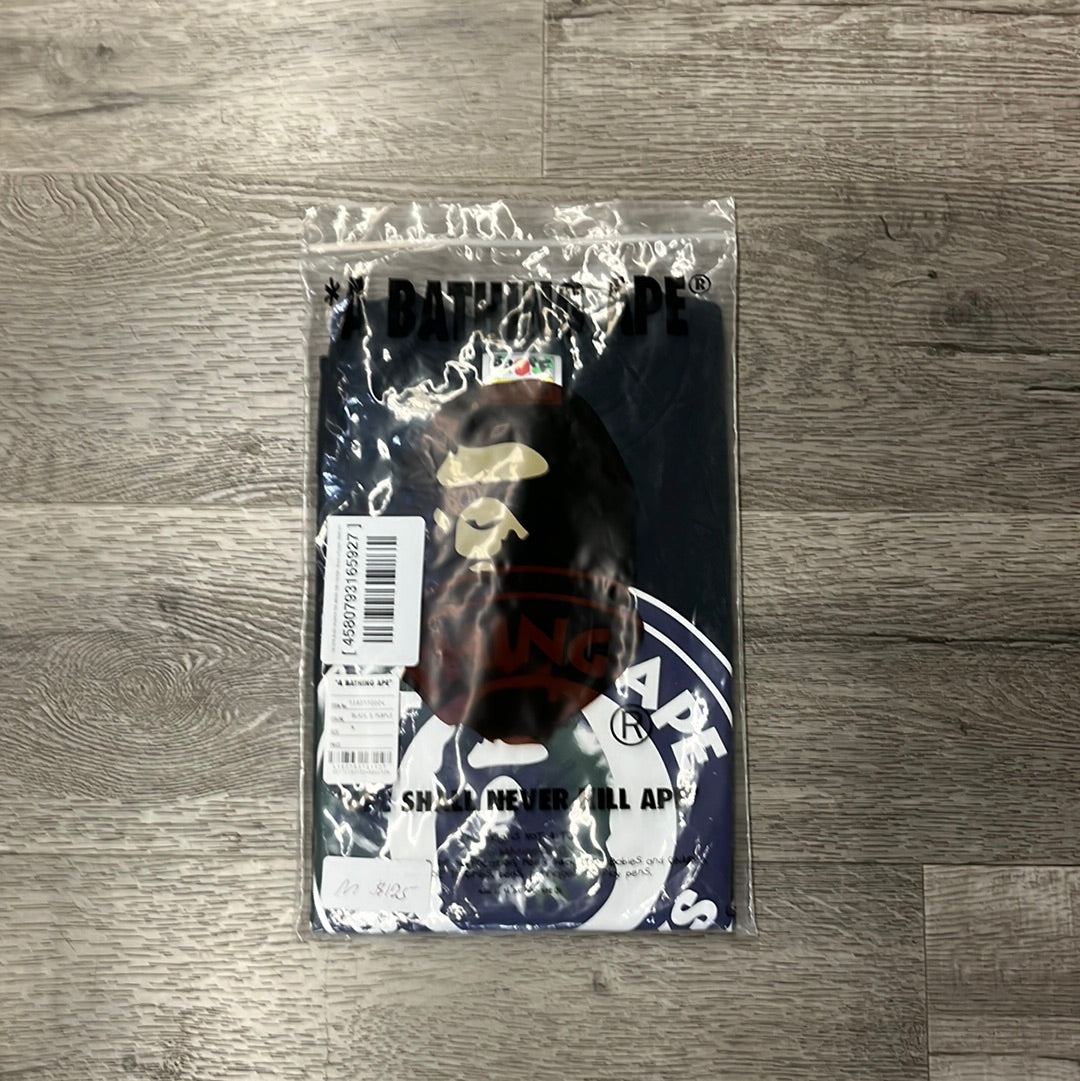 Bape Busy Works Black/Purple Tee