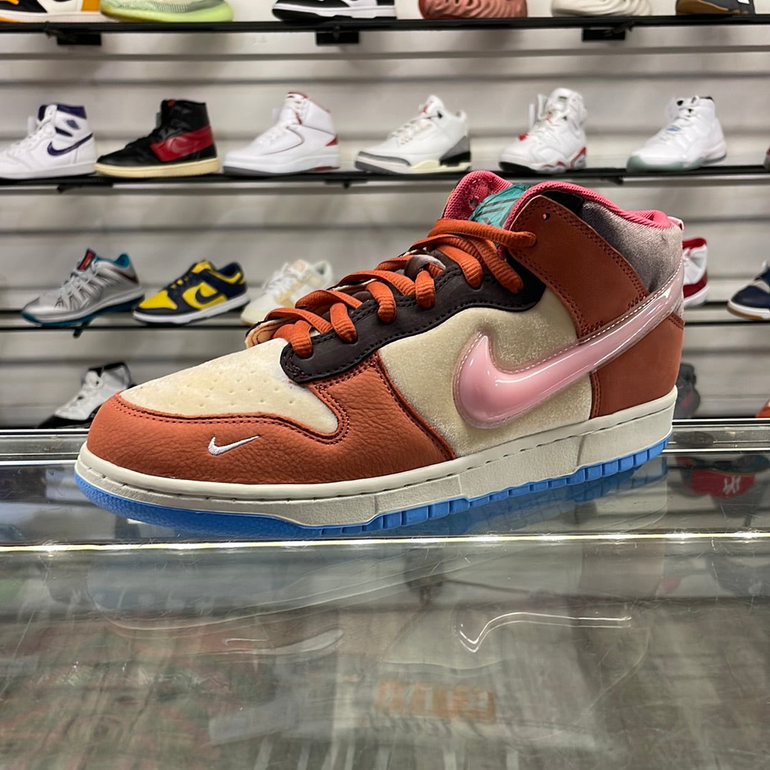 Nike Dunk Mid Social Status Chocolate Milk
