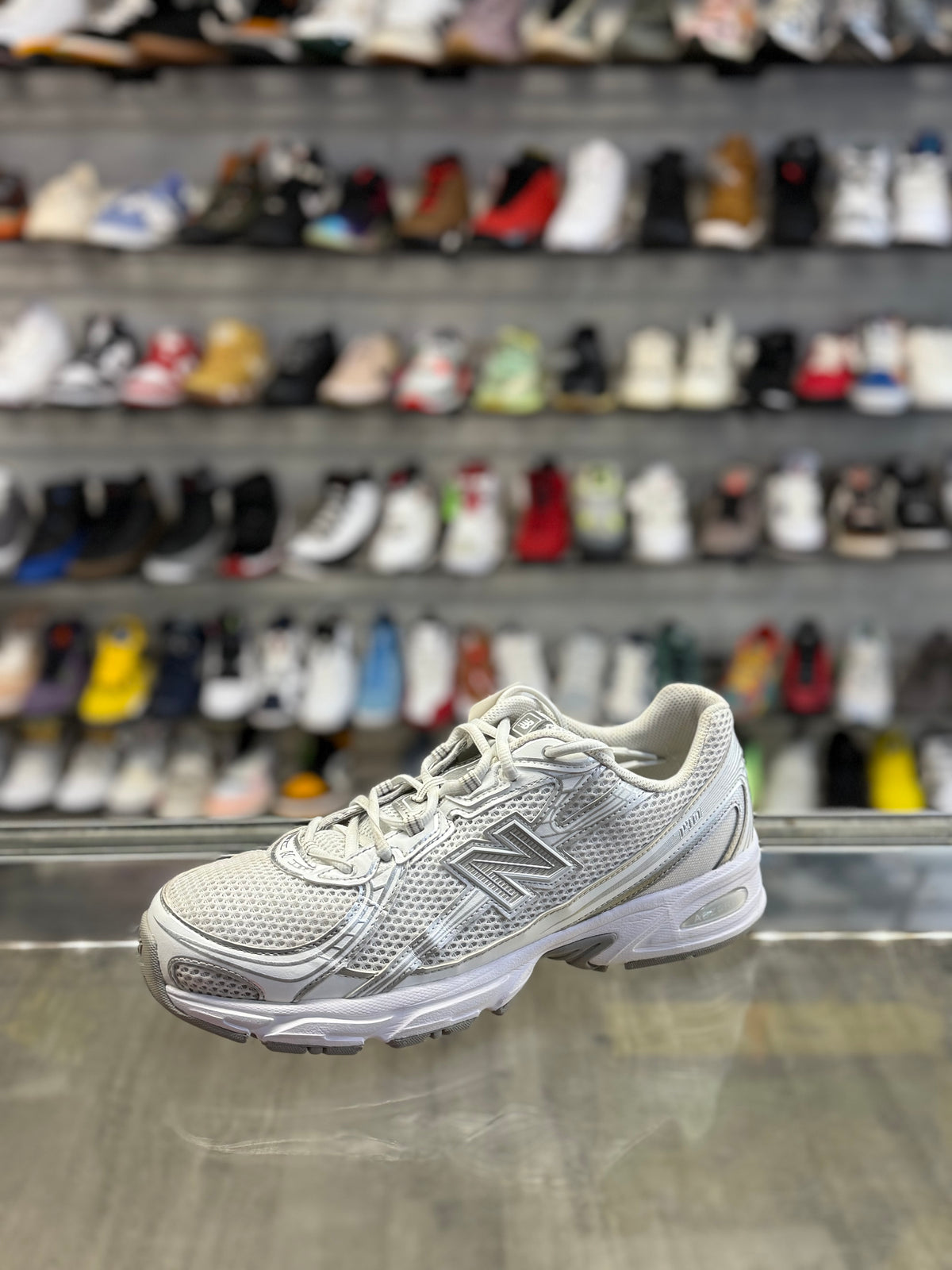 New Balance 740 White Silver