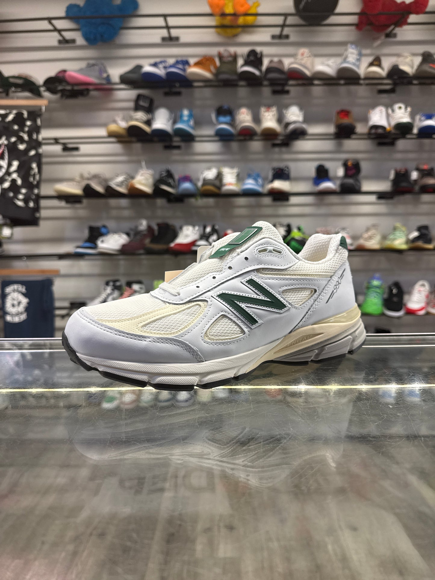 New Balance 990v4 Miuse White Green