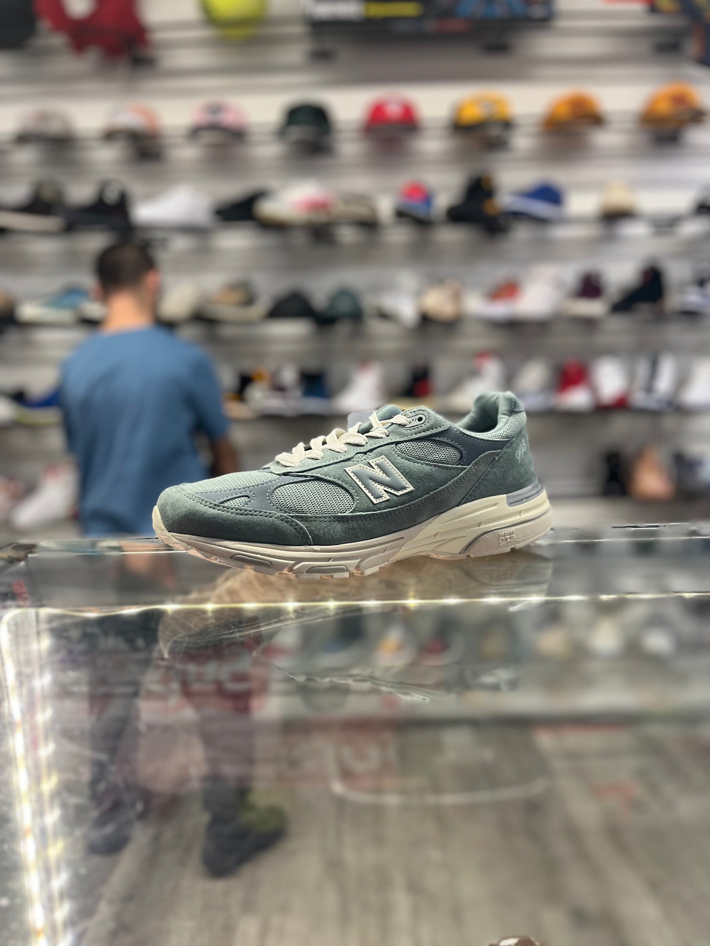 Kith New Balance 993 Pistachio
