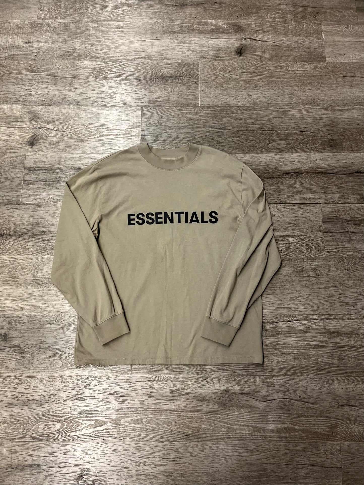 Fear Of God Essentials Longsleeve Concrete