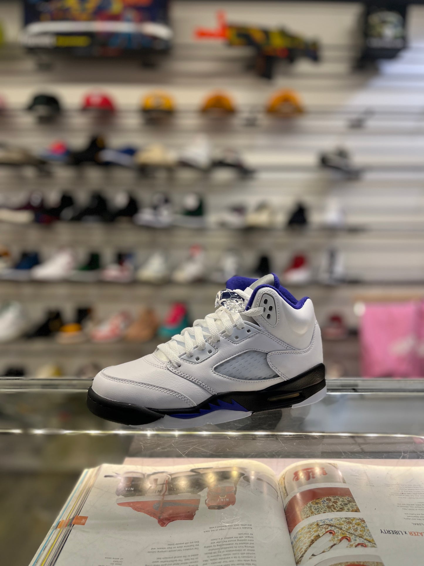 Air Jordan 5 Dark Concord Grape
