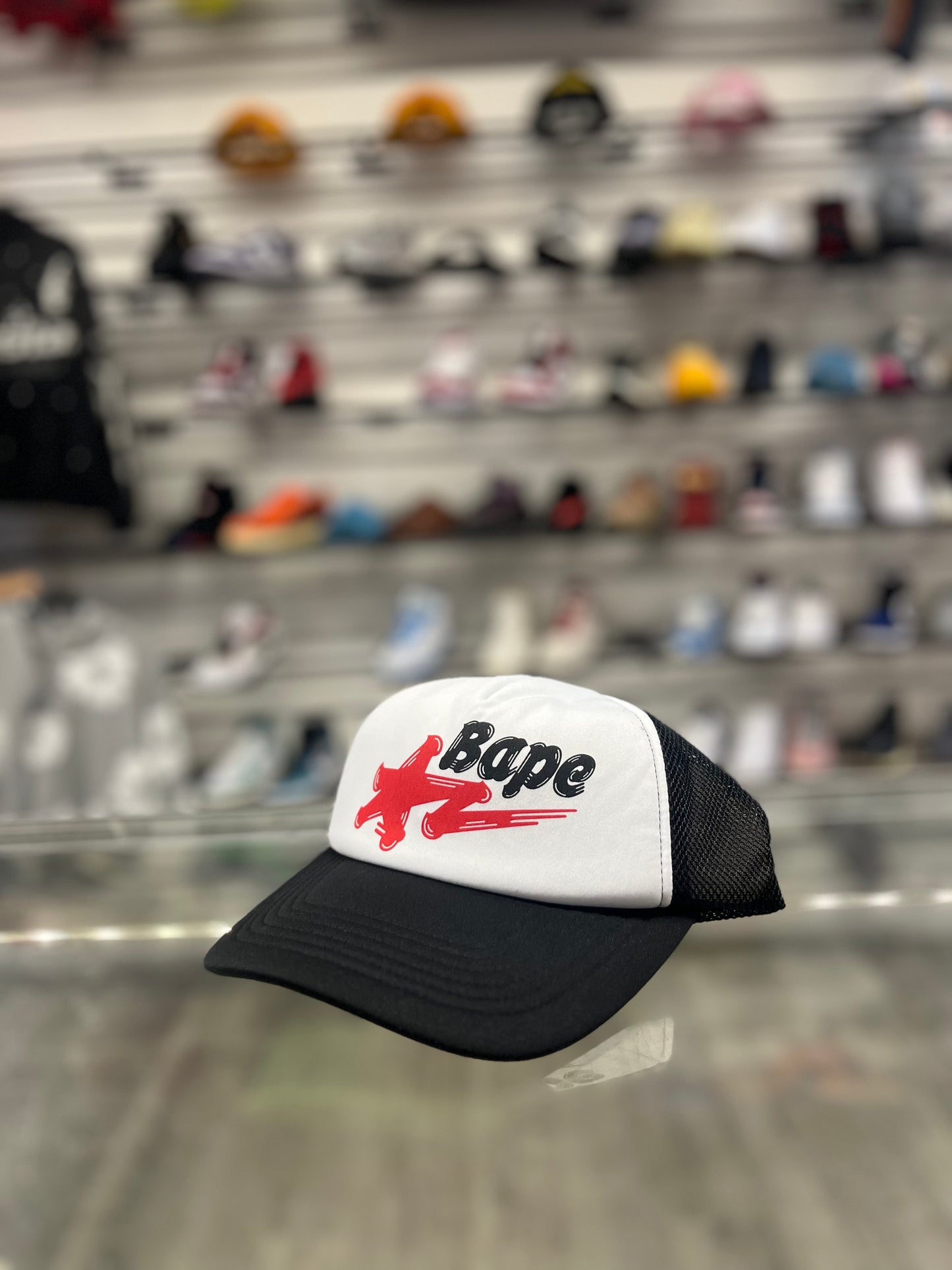 Bape Bapesta Logo Trucker Hat