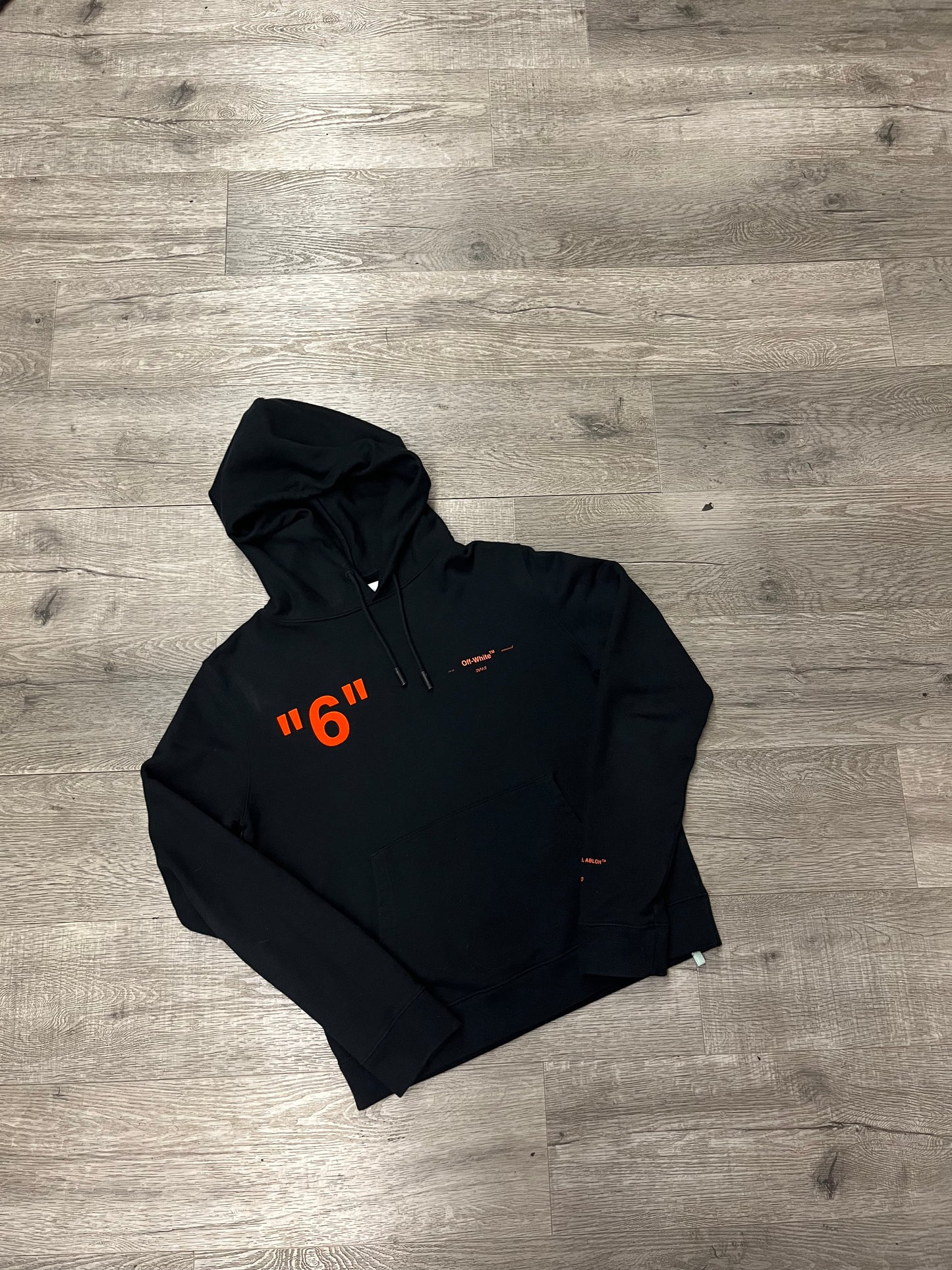 Off-White 6 Hood Black/Infrared