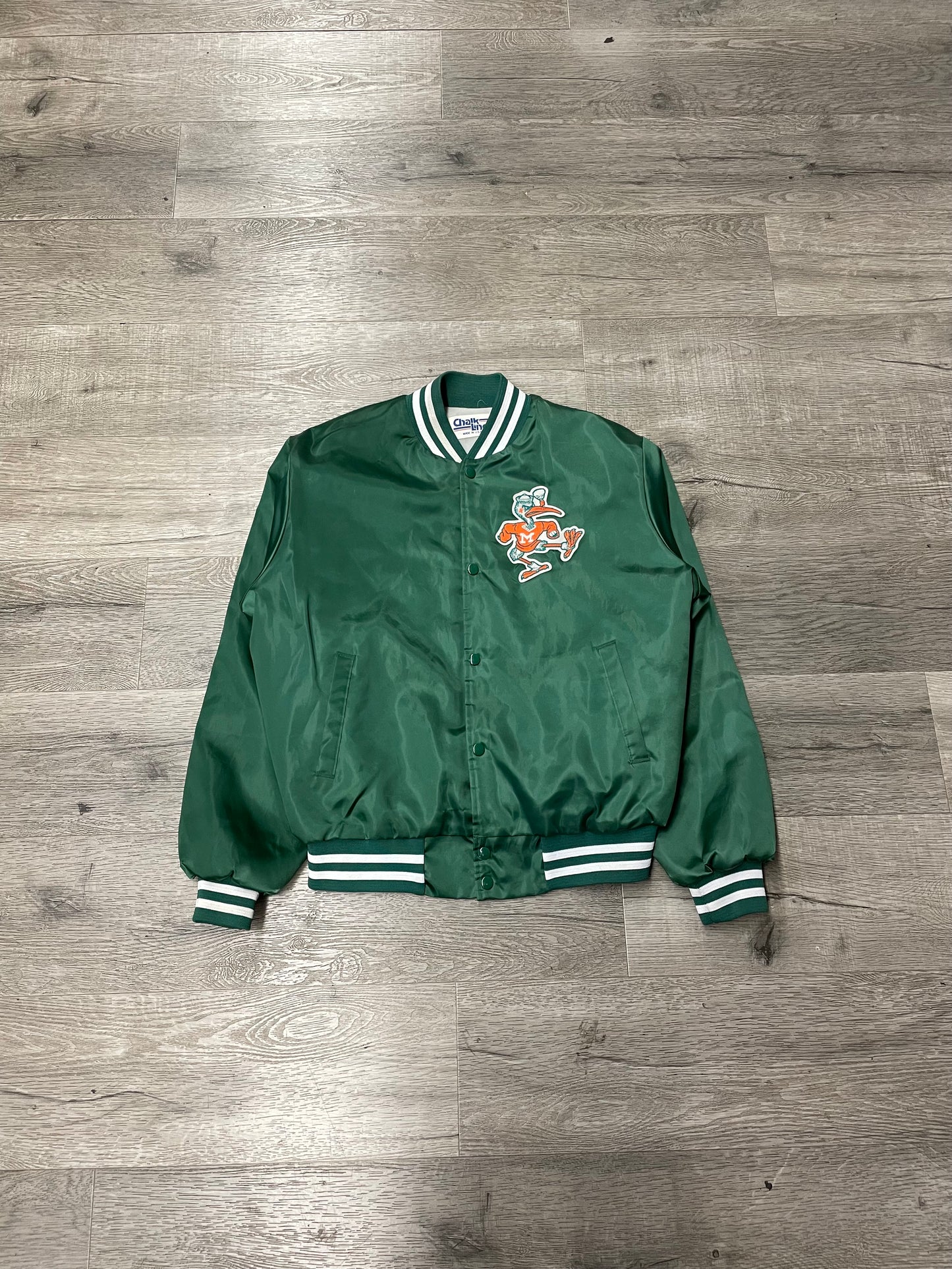 Vintage Chalkline Miami Satin Jacket