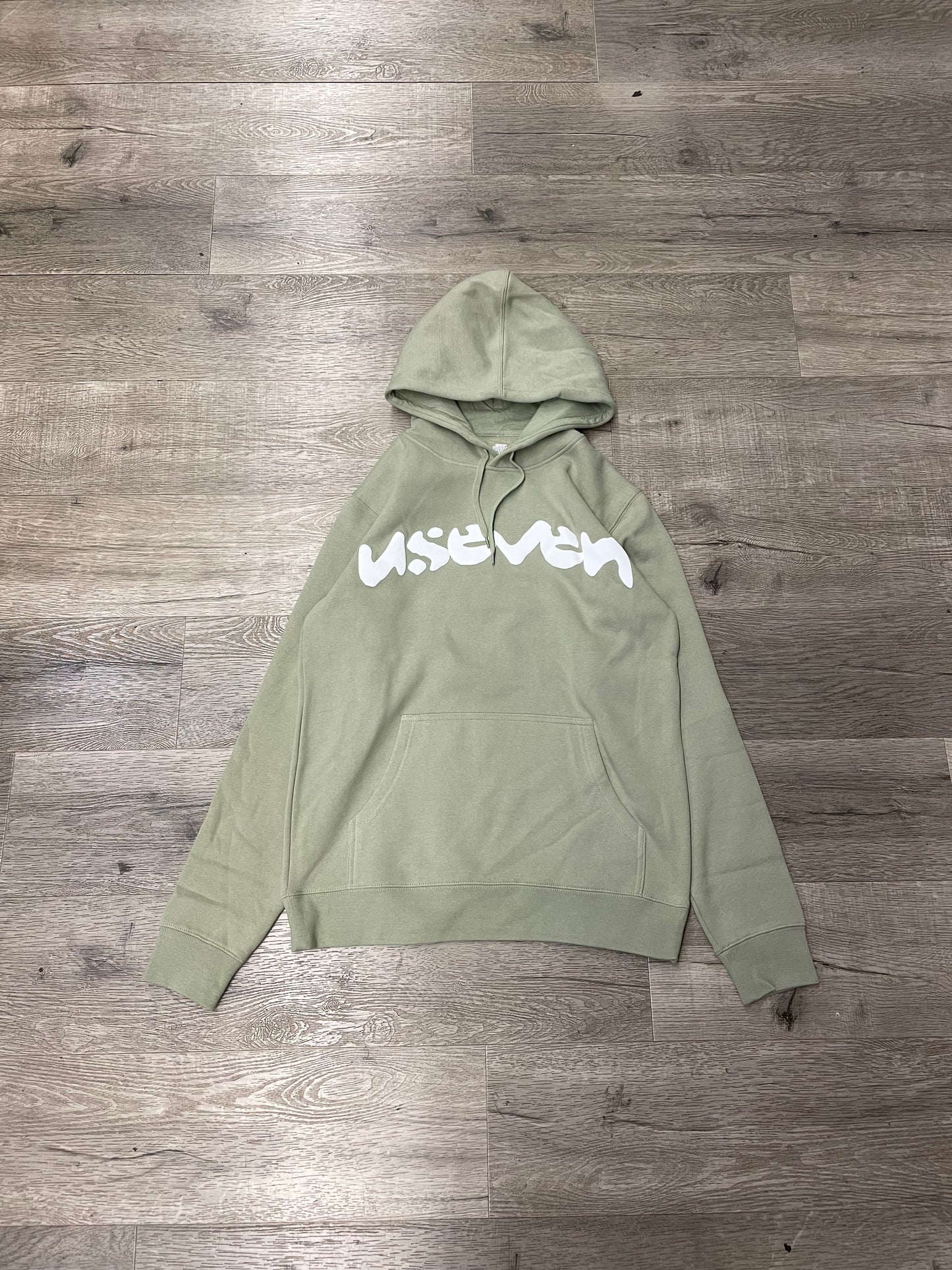 Useven Pistachio Pullover Hood