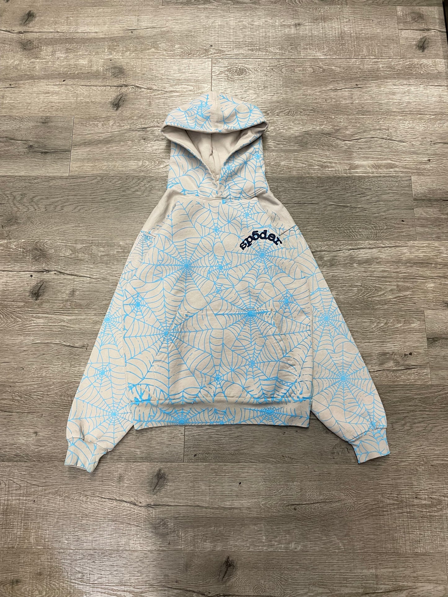 Sp5der Web Hood Blue