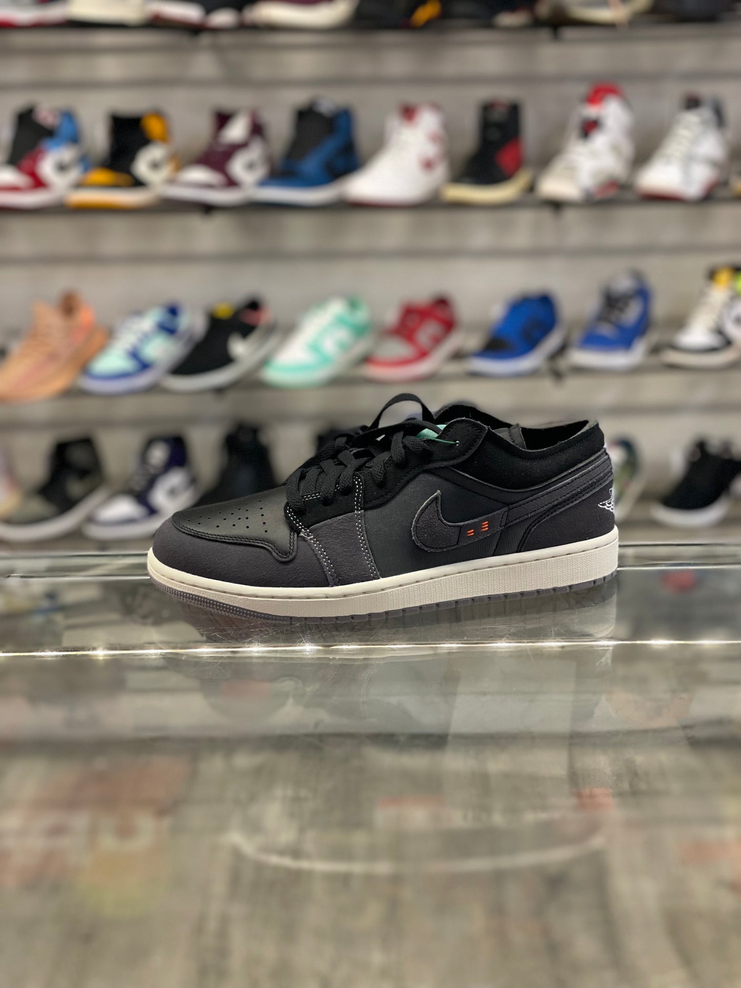 Air Jordan 1 Low Craft Inside Out Black