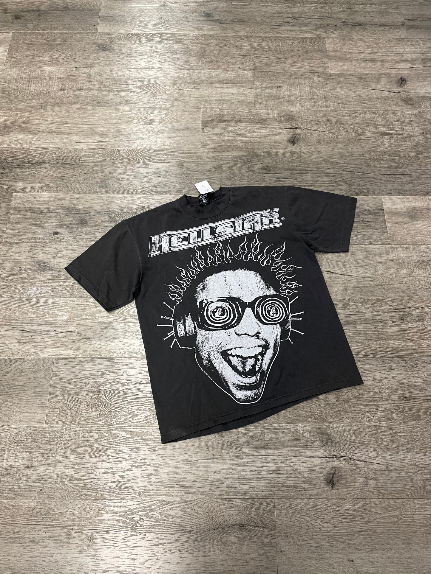 Hellstar Records Tee Charcoal