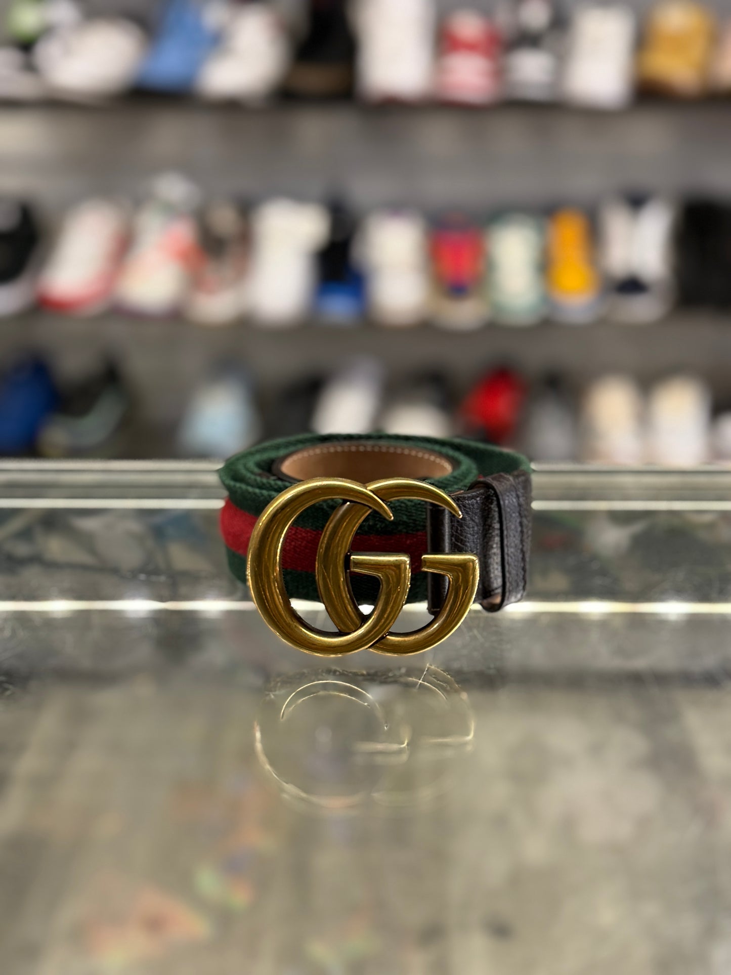 Gucci Belt Green/Red