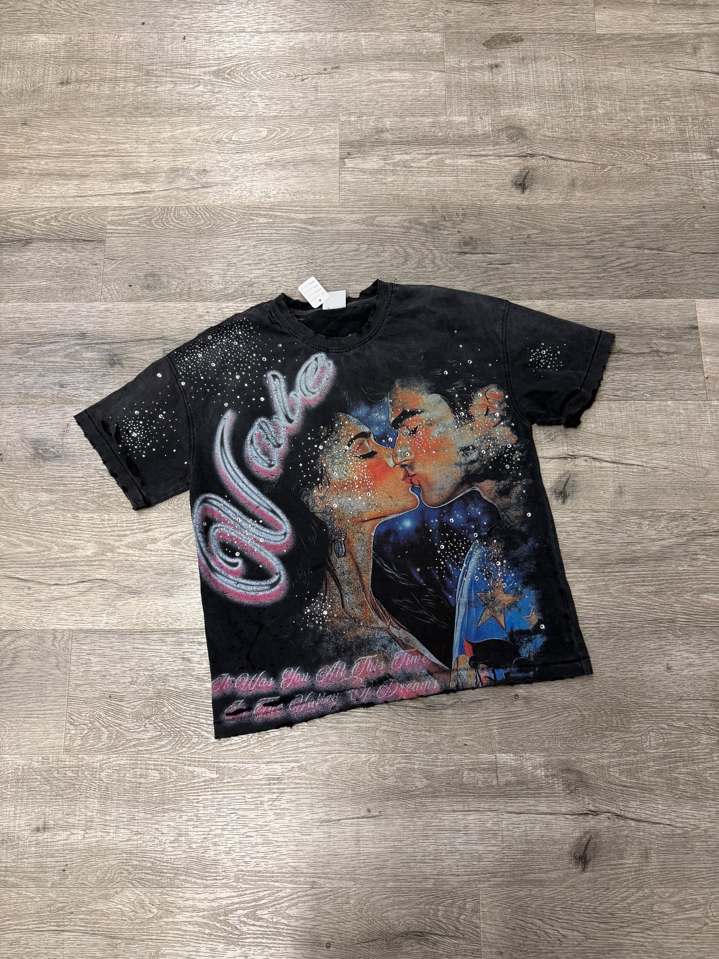 Vale Kissing Rhinestone Tee