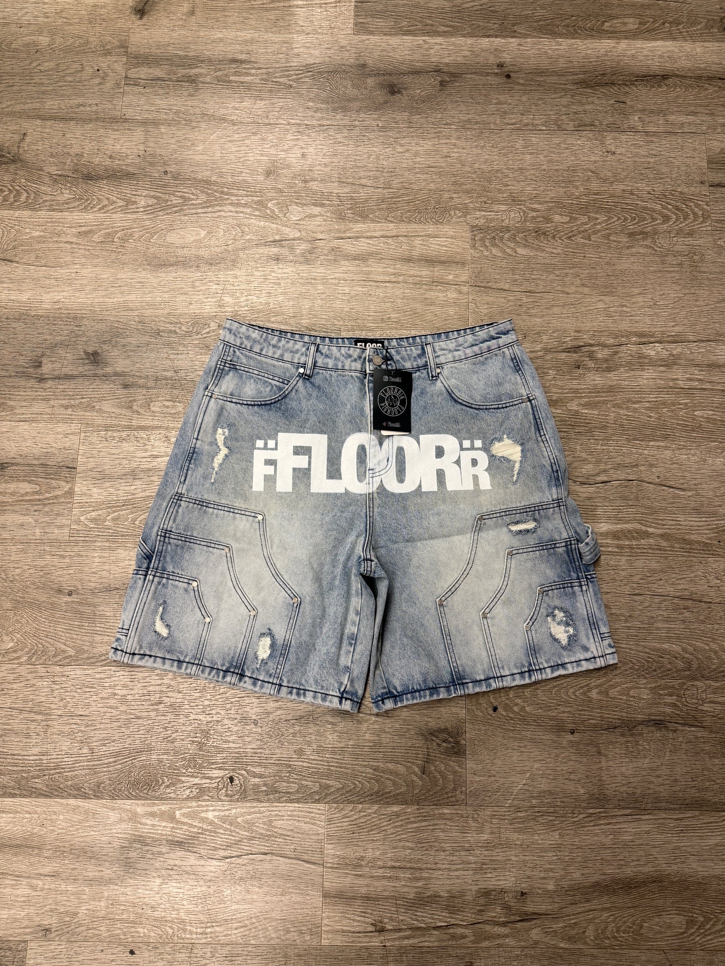 Floor 914 Jean Shorts Blue