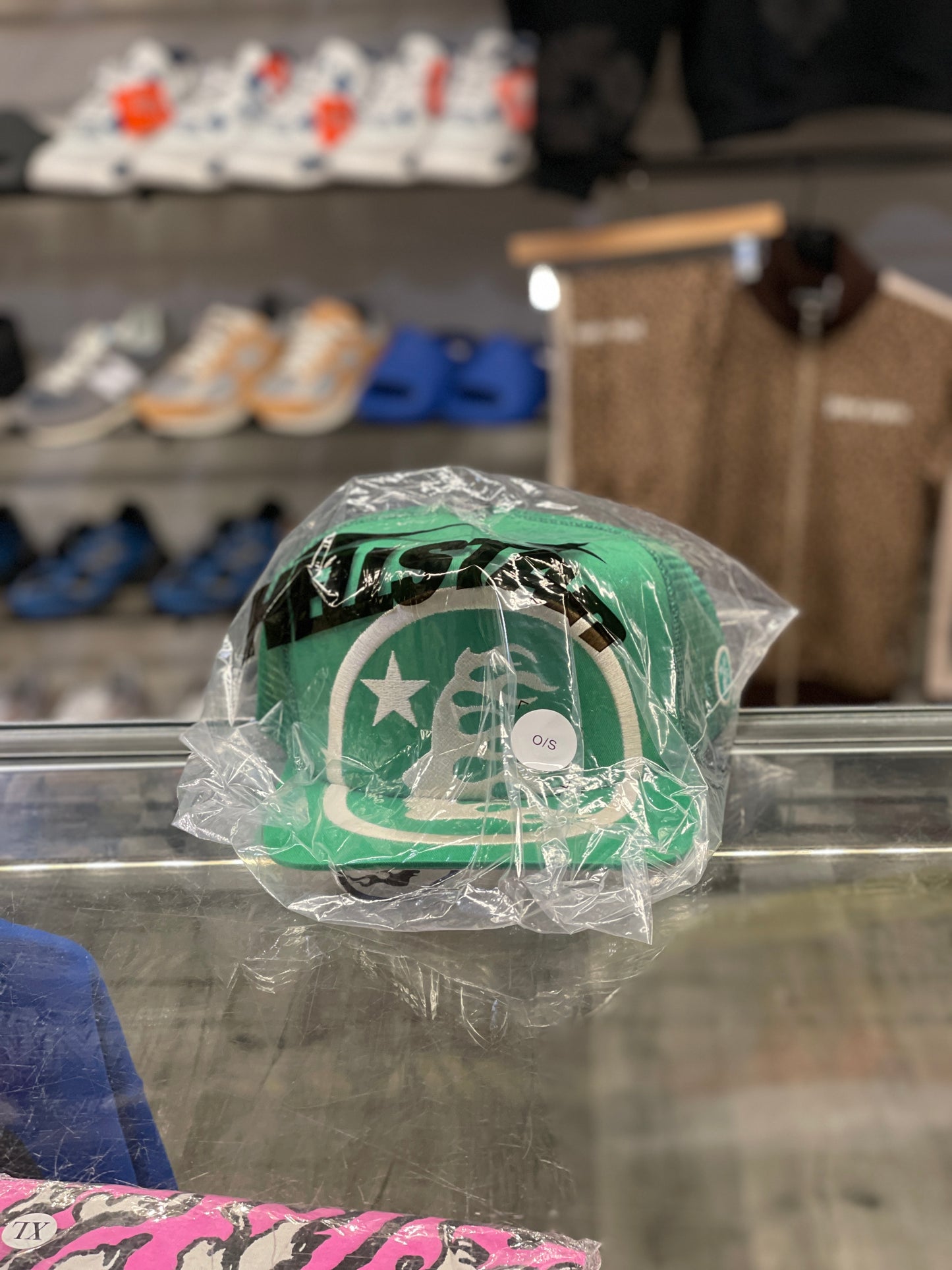 Hellstar Basic Logo Snapback Green