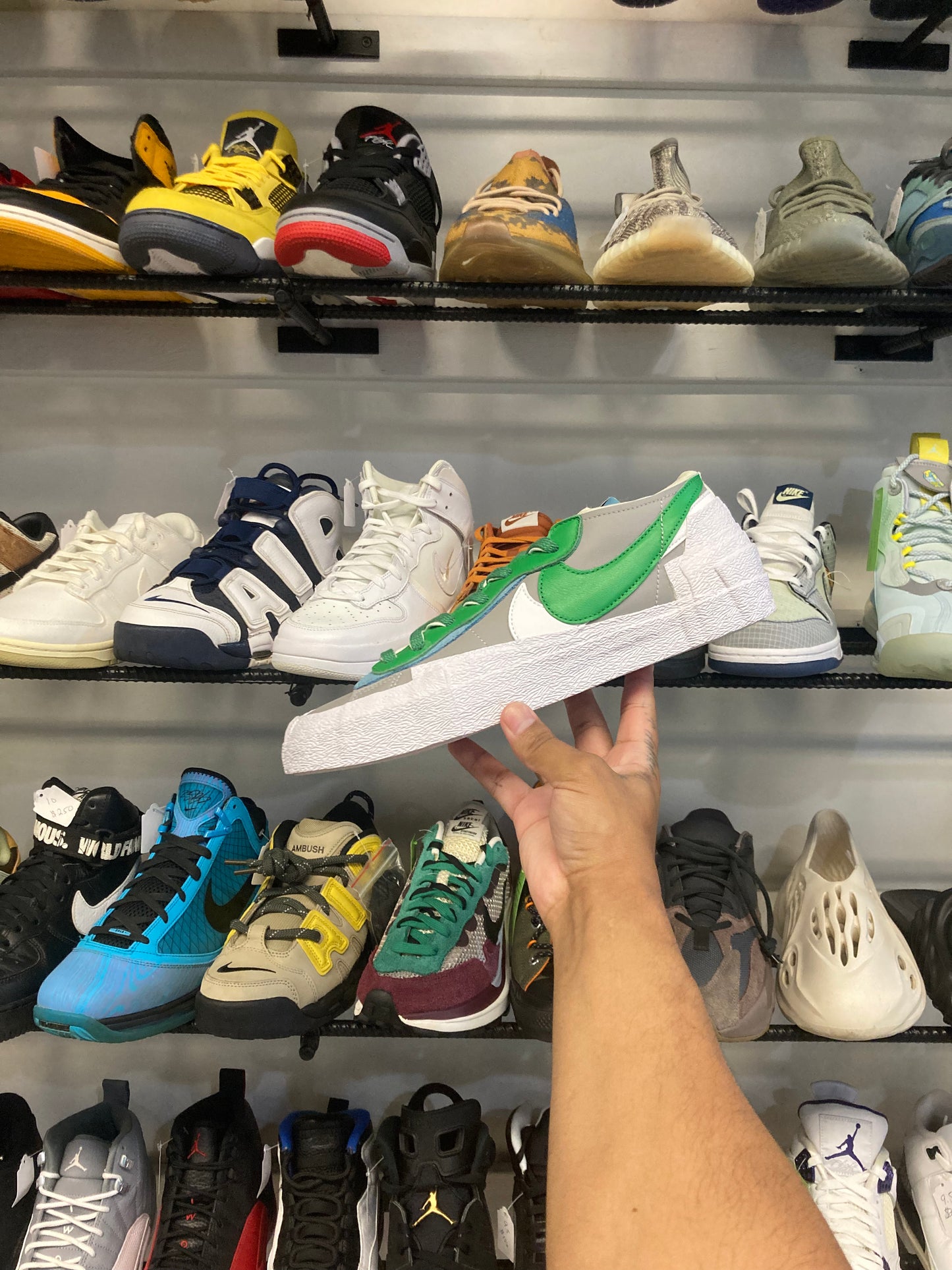 Sacai Nike Blazer Low Green