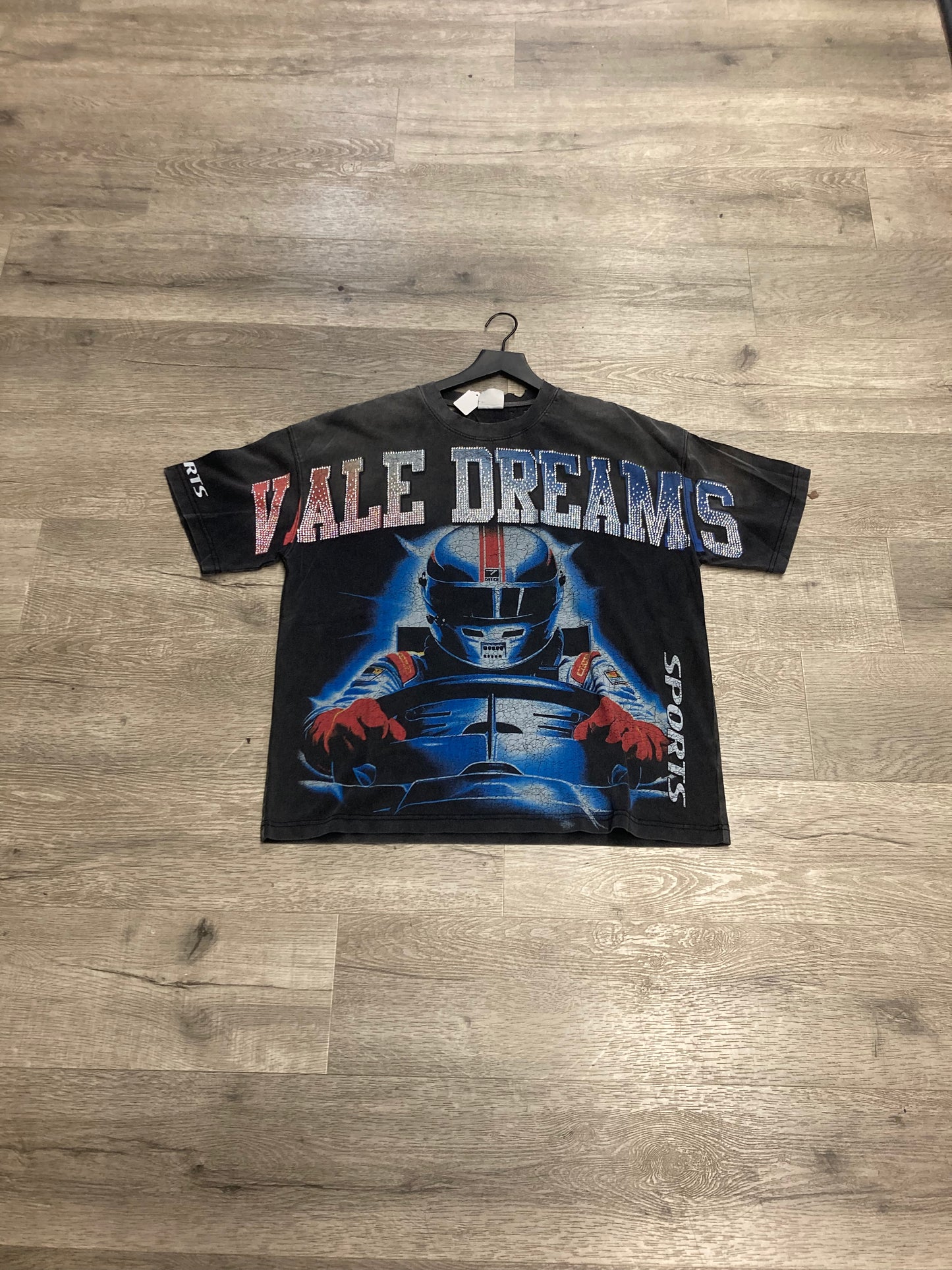 Vale Rhinestone Tee Nascar