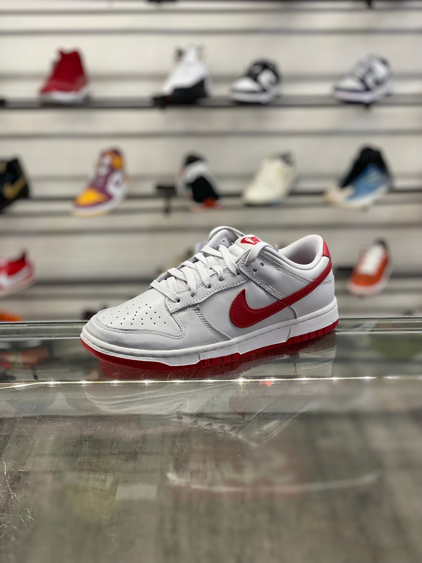 Nike Dunk Low Vast Grey Red