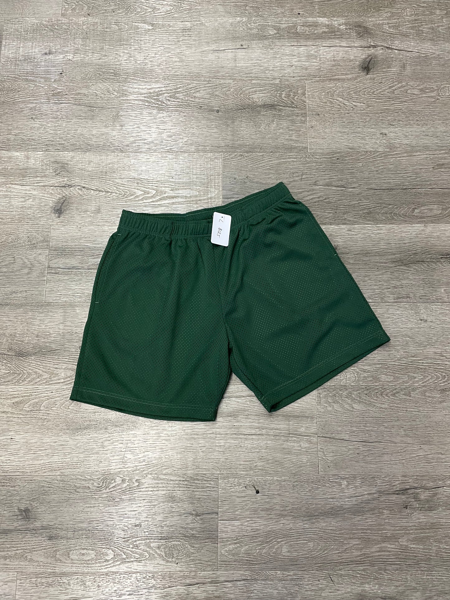 John Elliot Forest Green Mesh Short