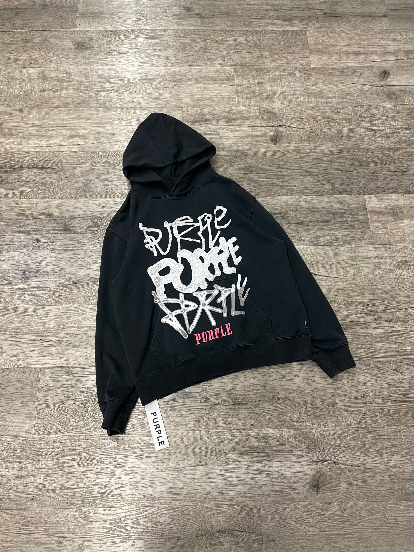Purple Brand Font Hood