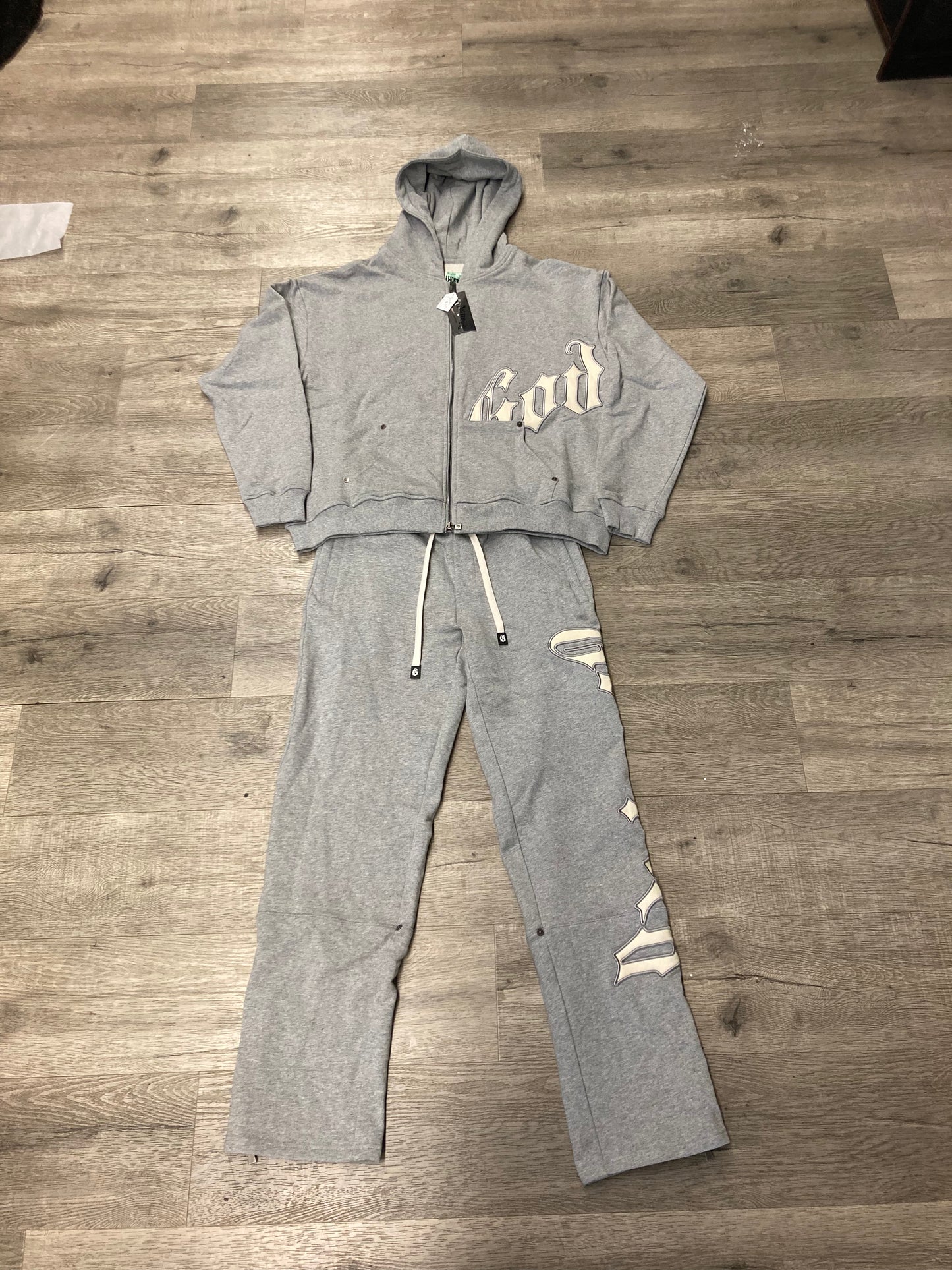 Godspeed Sweatsuit Grey/White