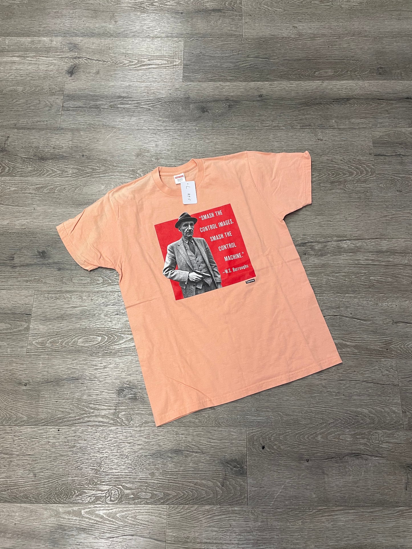 Supreme Burroughs Tee Peach