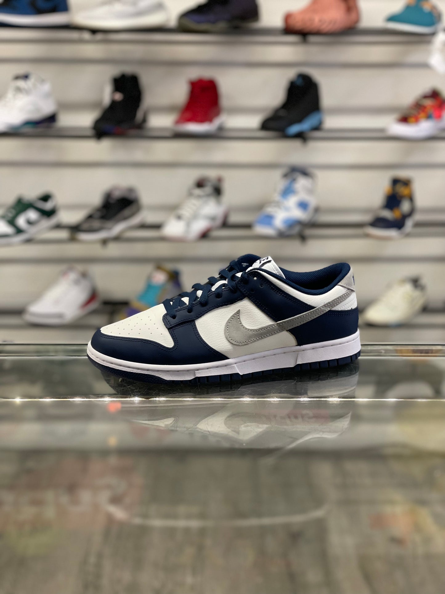 Nike Dunk Low Summit White Navy