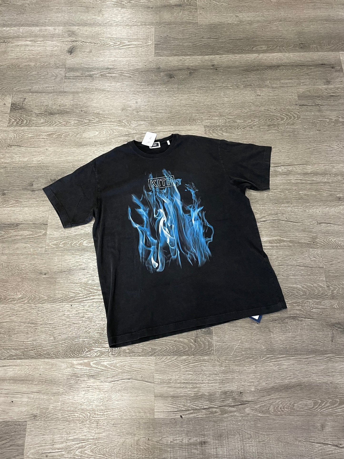 Kith Blue Flames Tee