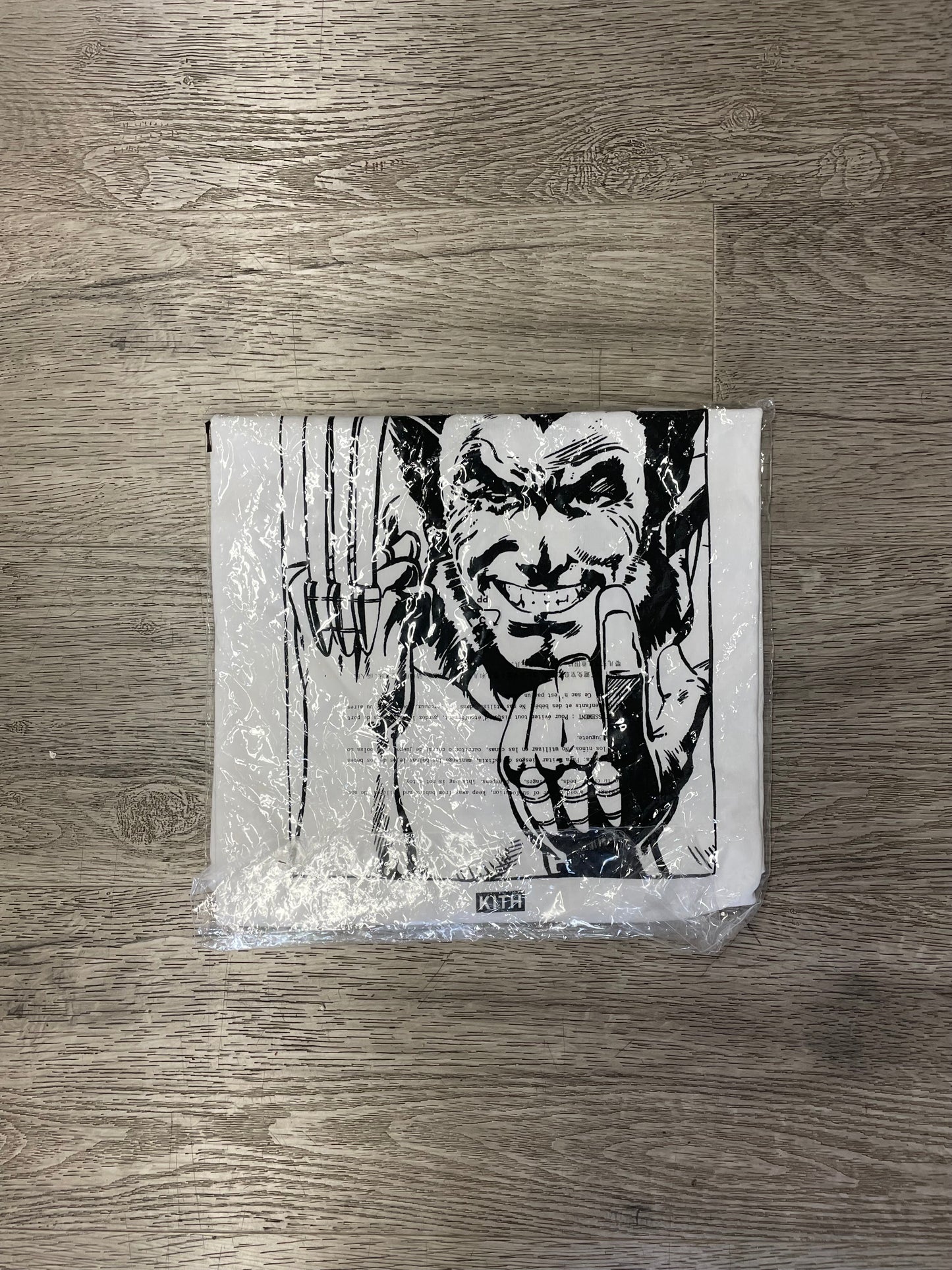 Kith X-Men Marvel Anatomy Tee White Wolverine