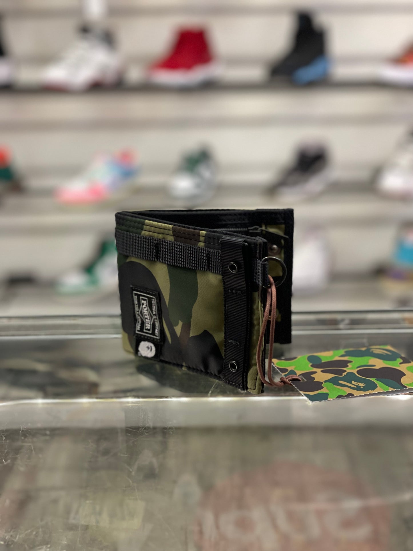 Bape Camo Mr. Porter Wallet