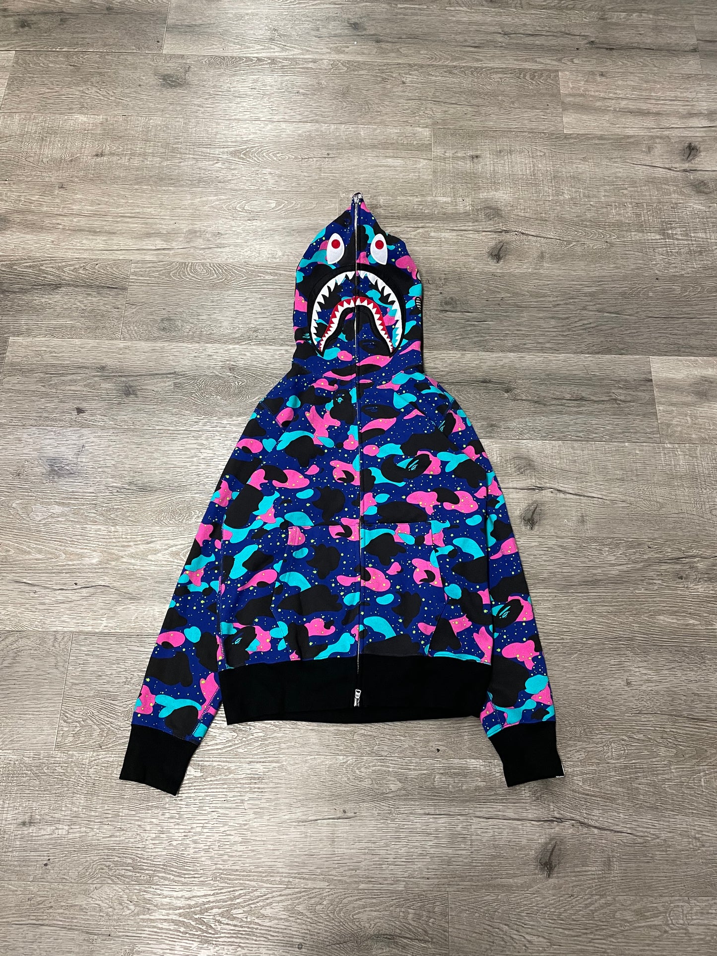 Bape Kid Cudi Camo Zip Hood