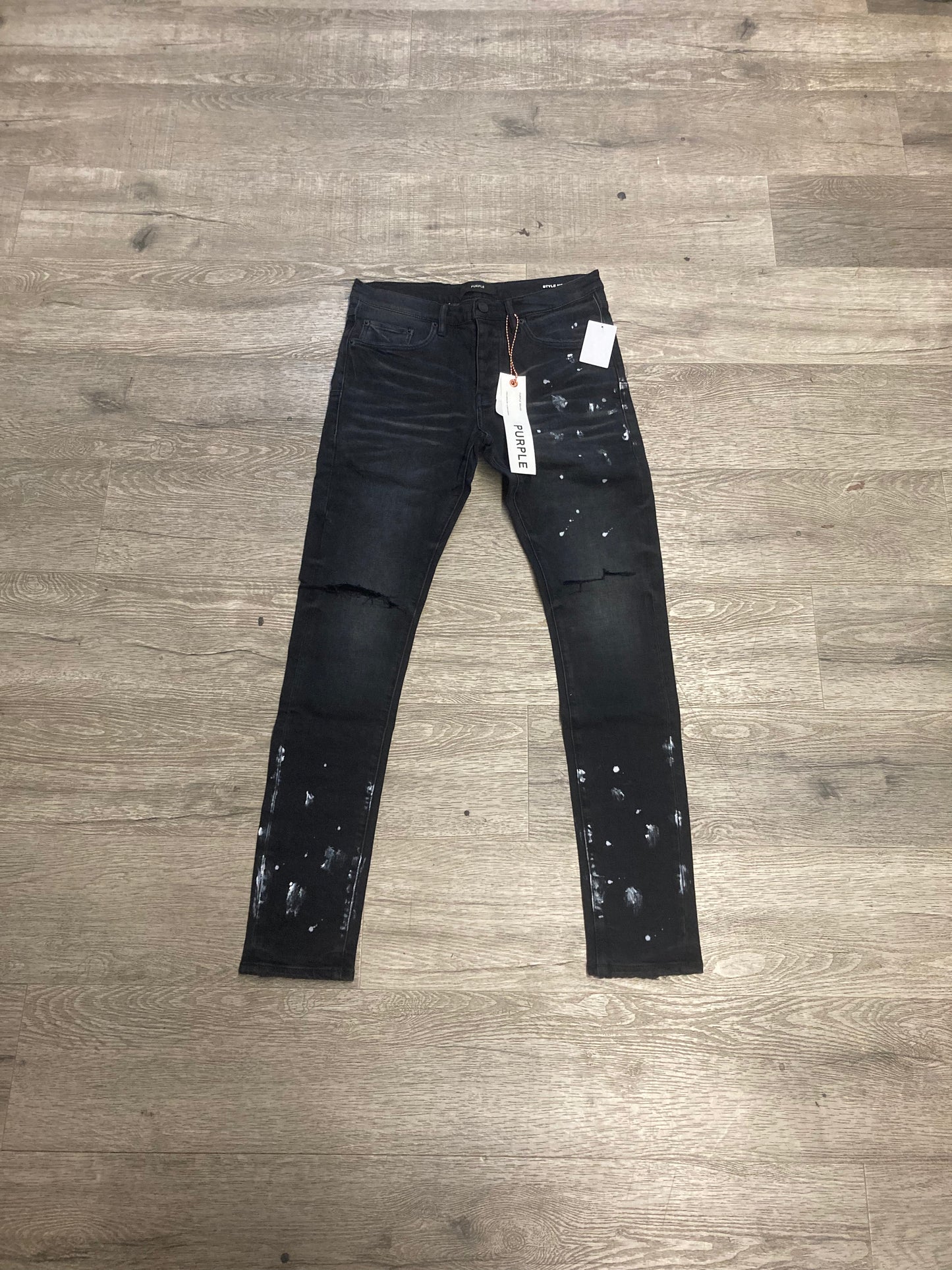 Purple Jeans Black