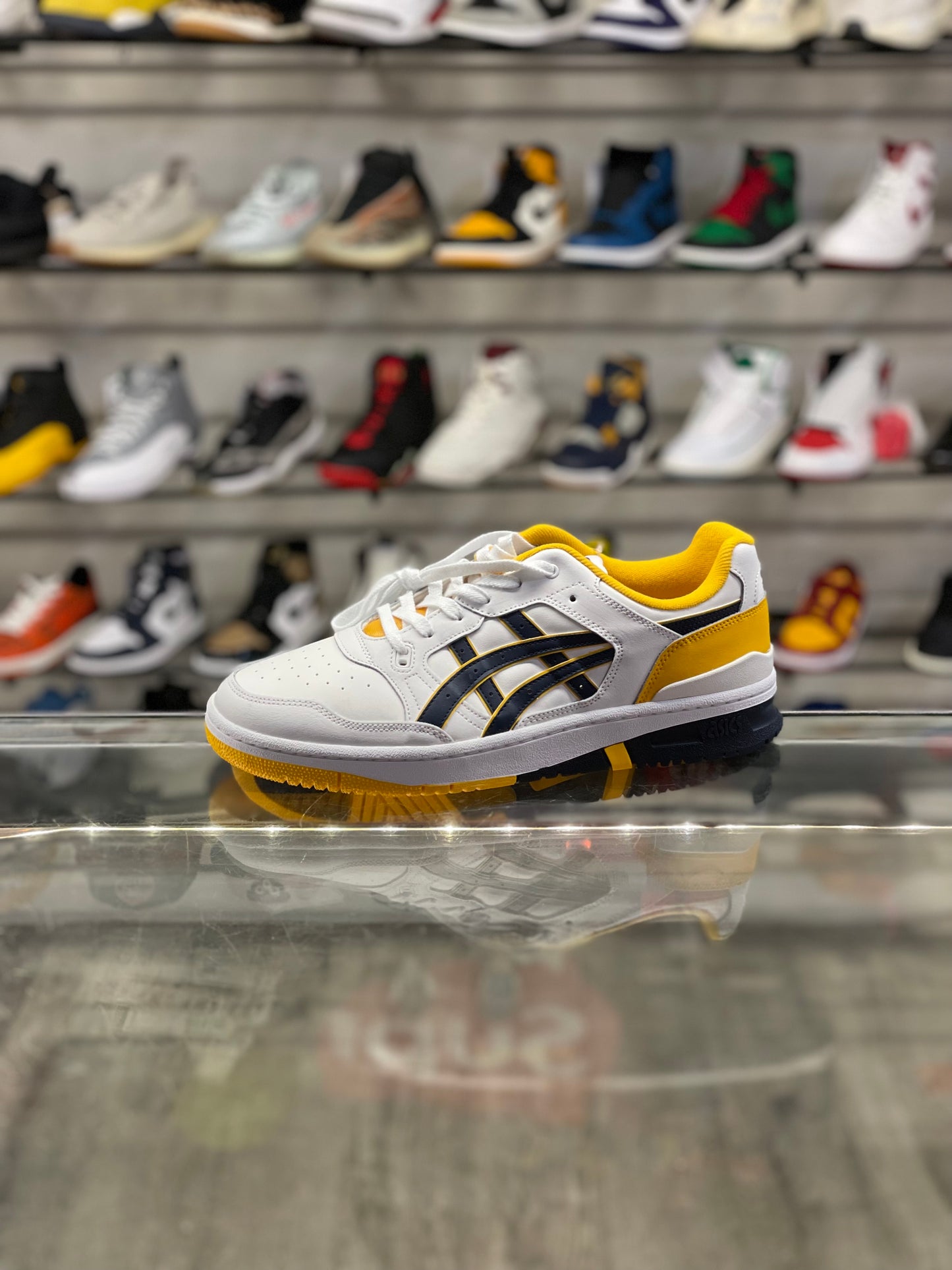 Asics EX89 Navy/Ylw