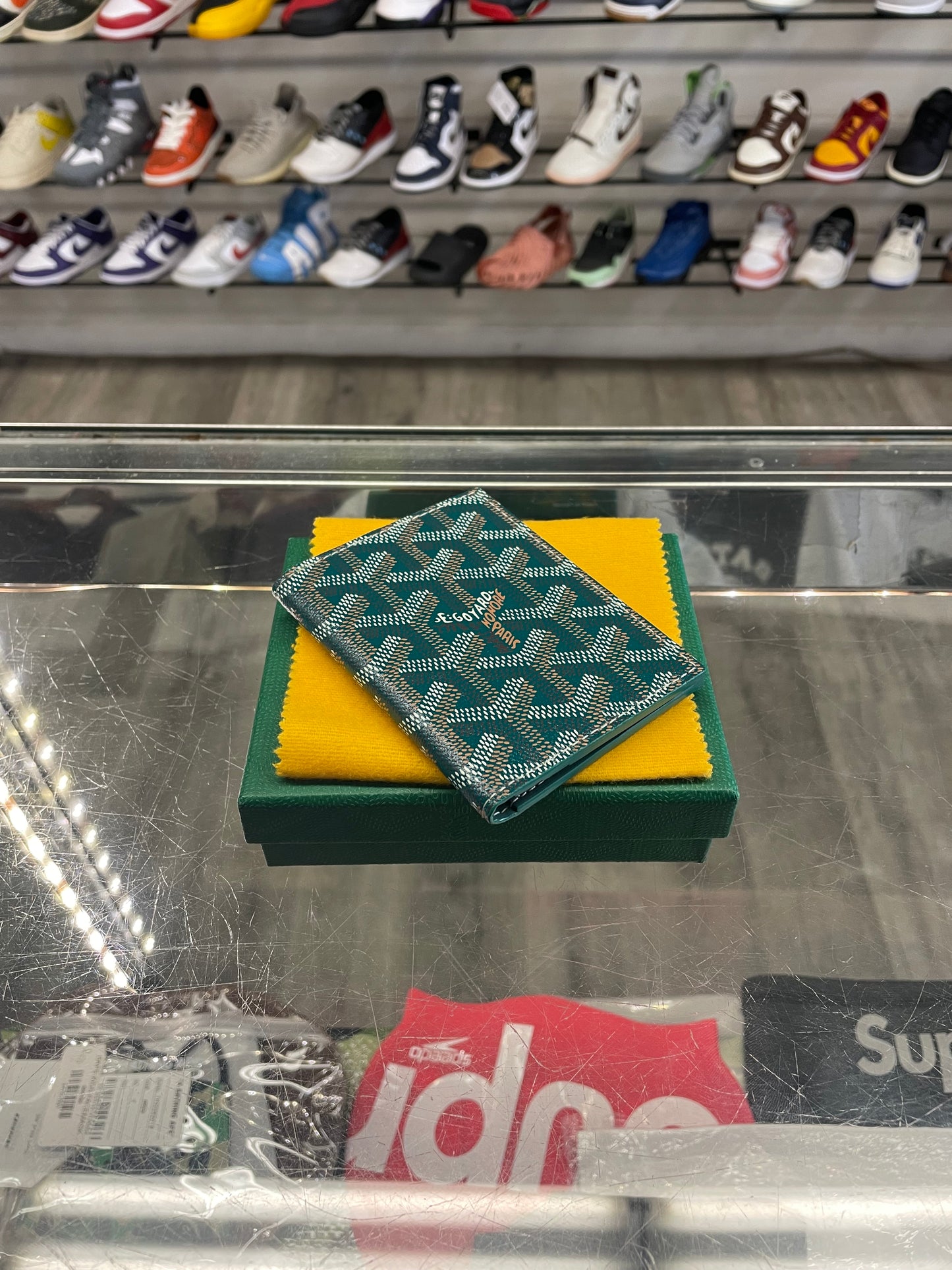 Goyard Saint Mark Wallet Green
