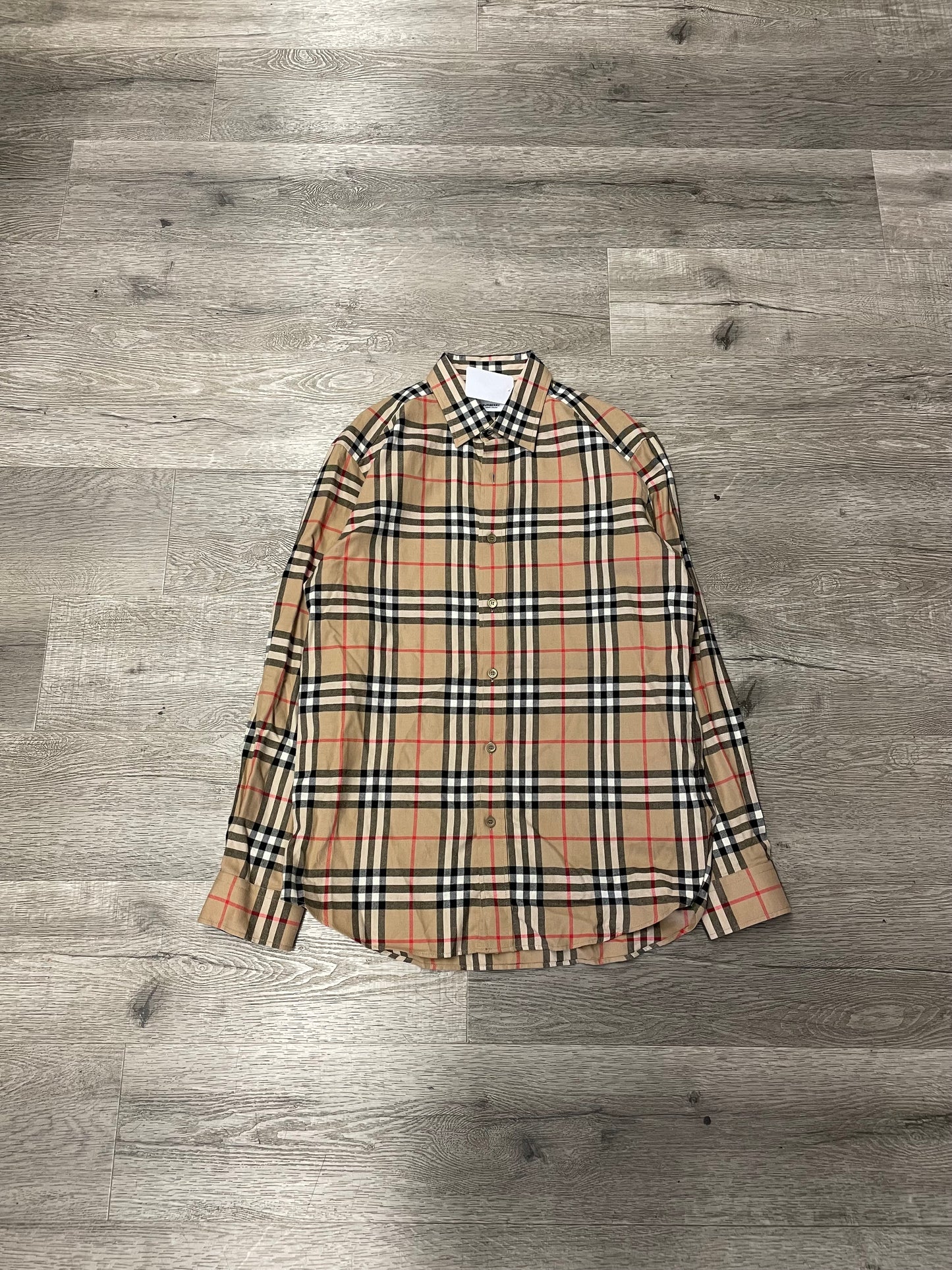 Burberry Flannel Shirt Vintage Style