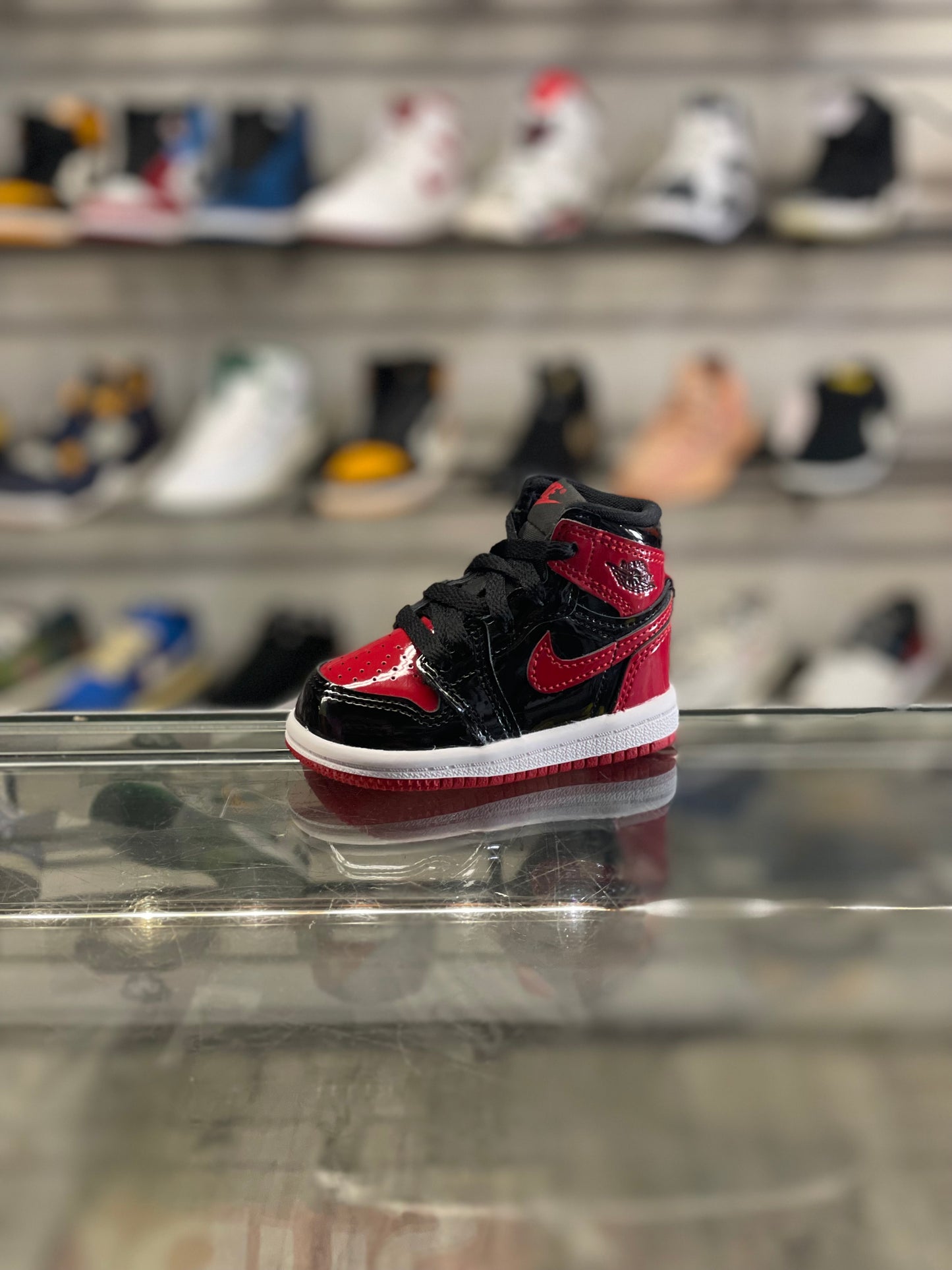 Air Jordan 1 Patent Bred (TD)