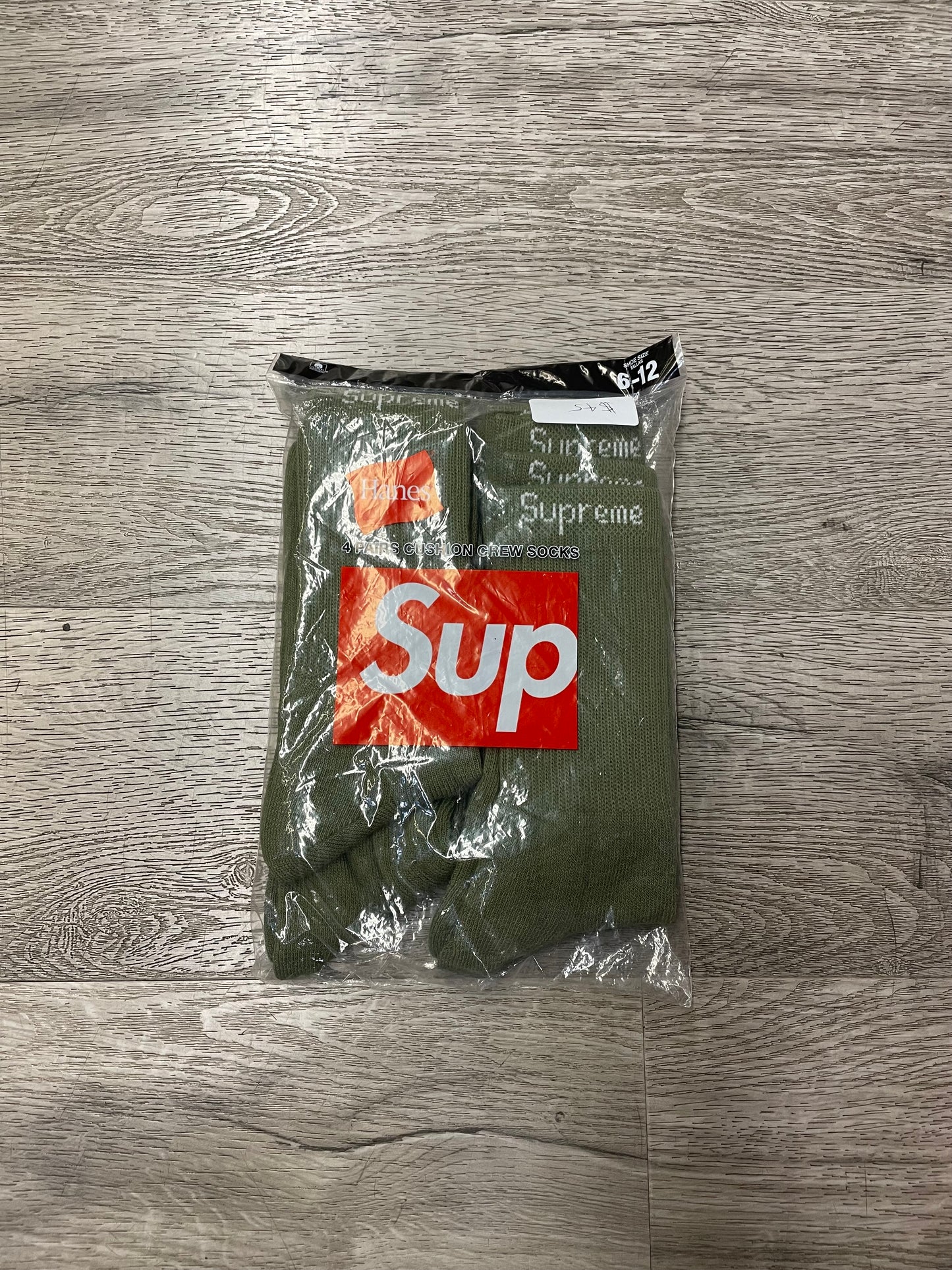 Supreme Sock 3-Pack Olive