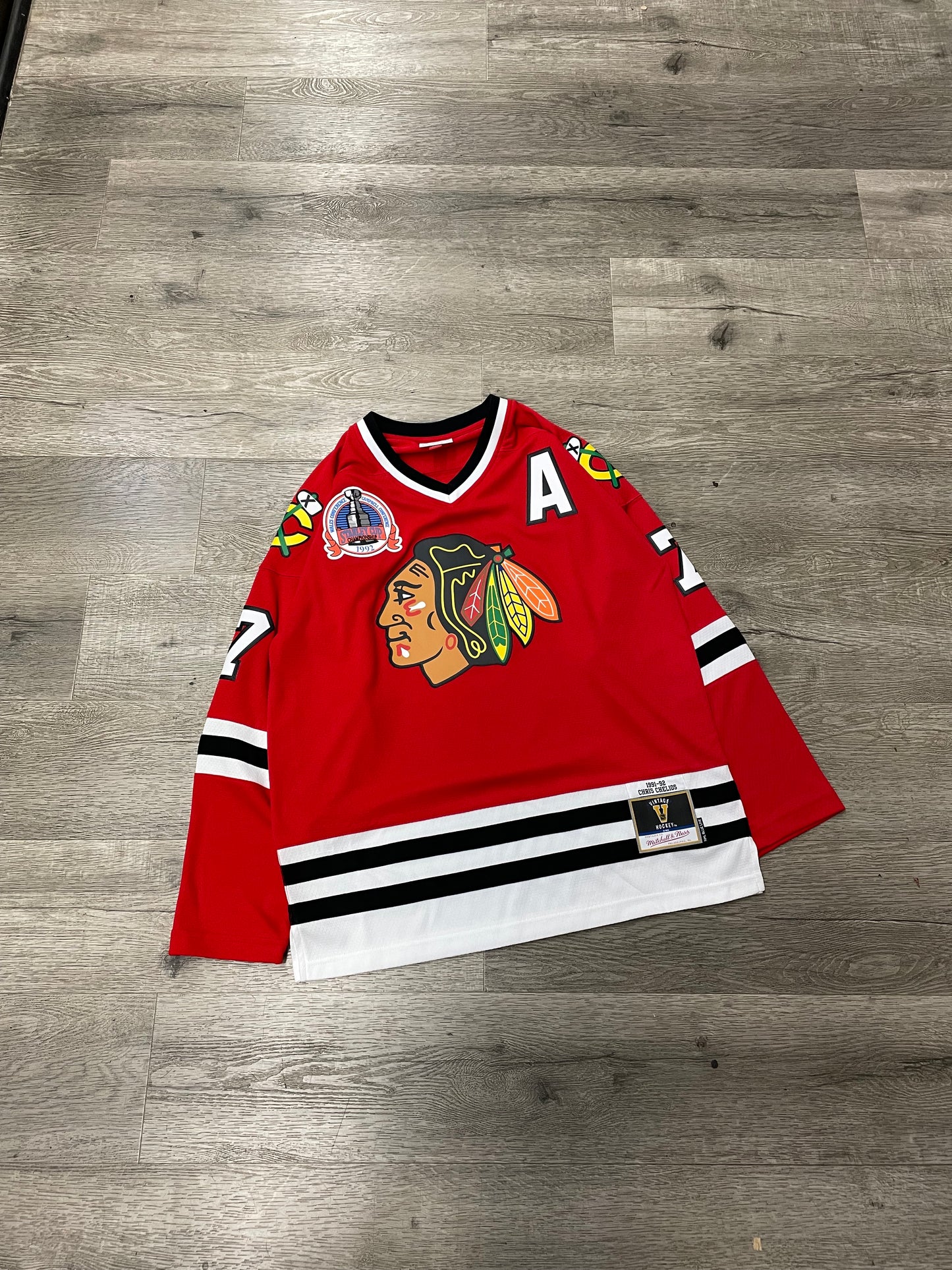 Blackhawks Mitchell & Ness Jersey