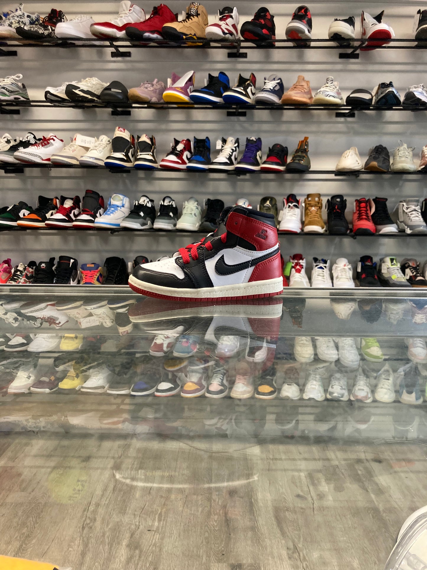 Air Jordan 1 High Black Toe Reimagined (TD)