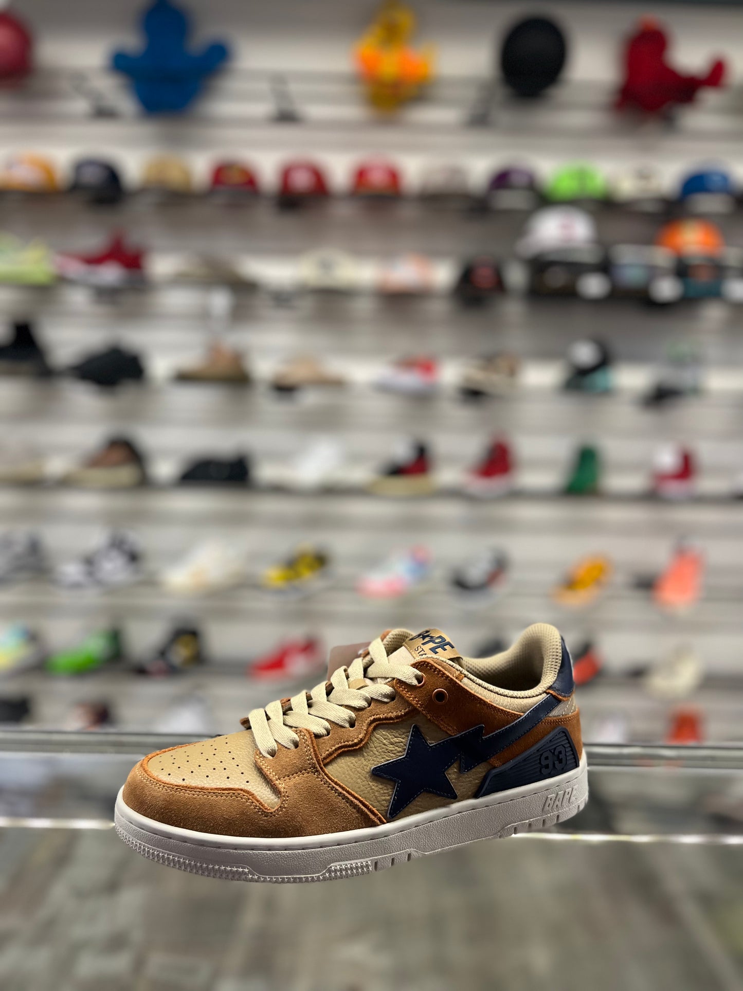 Bape Skatesta Tan