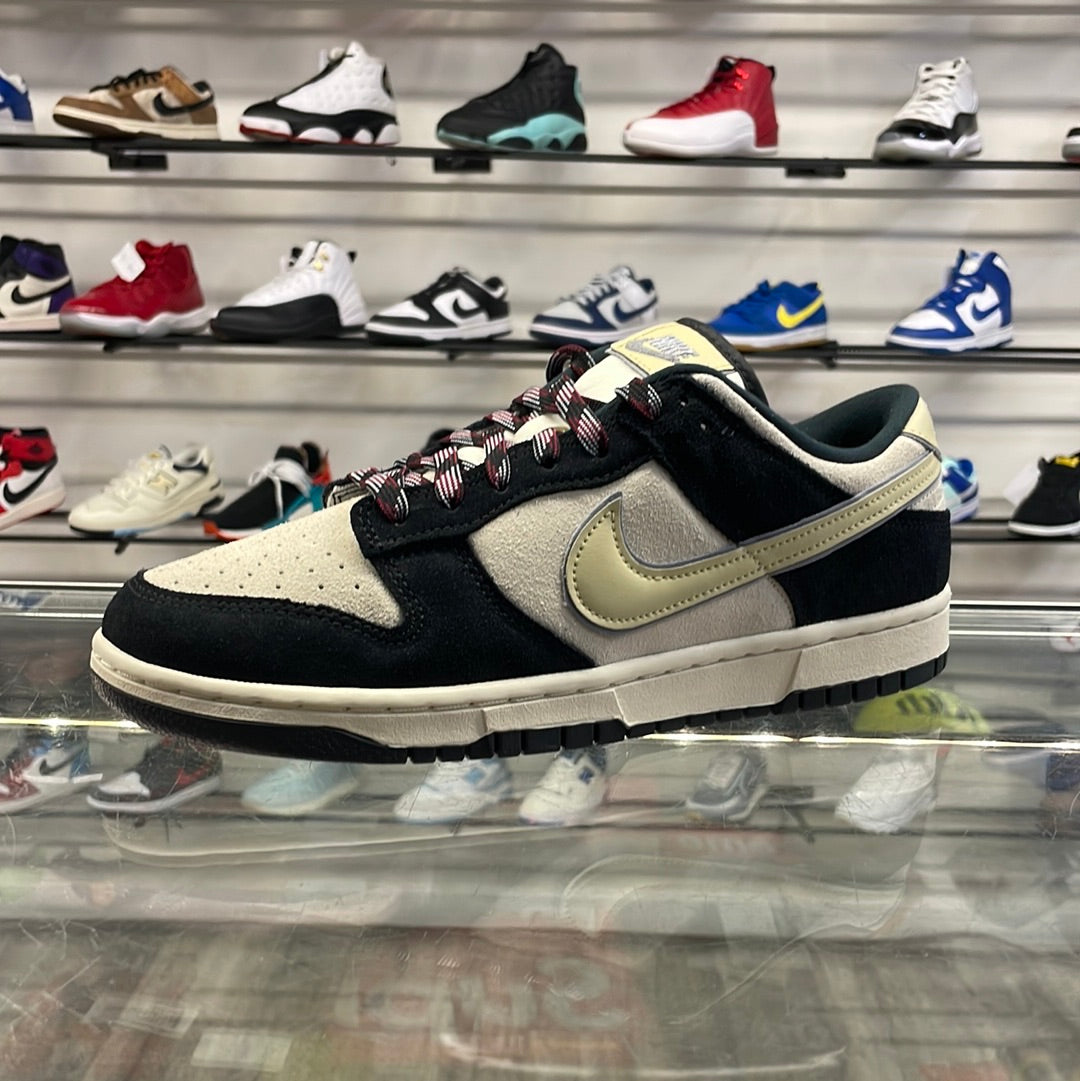 Nike Dunk Low Lx Black Suede