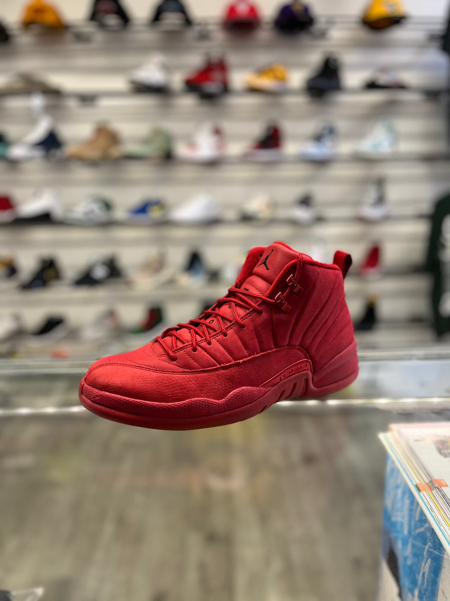 Air Jordan 12 Gym Red Suede