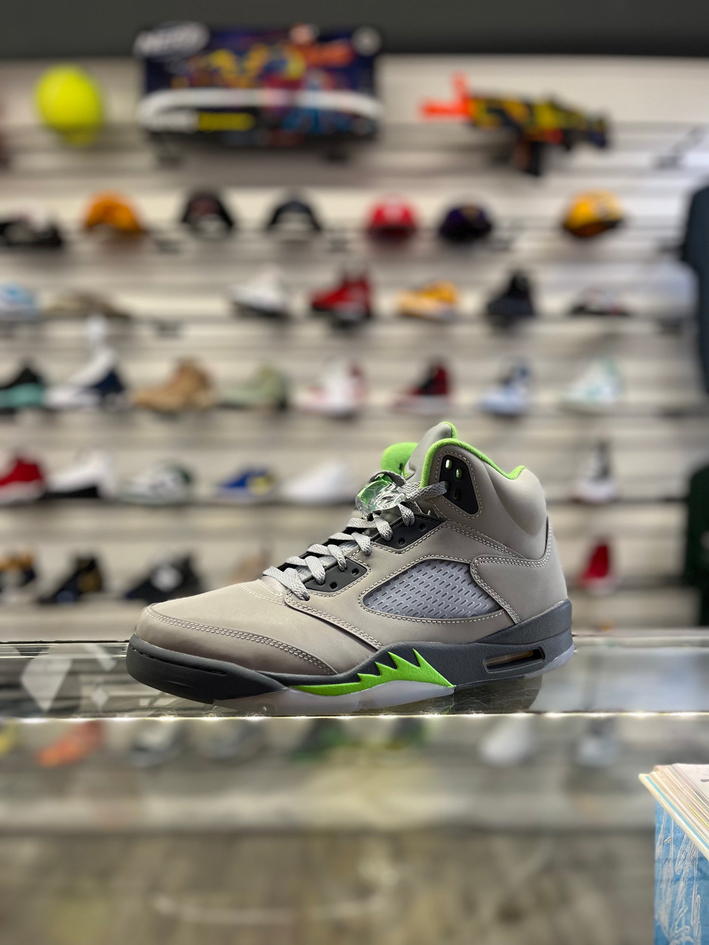 Air Jordan 5 Green Bean