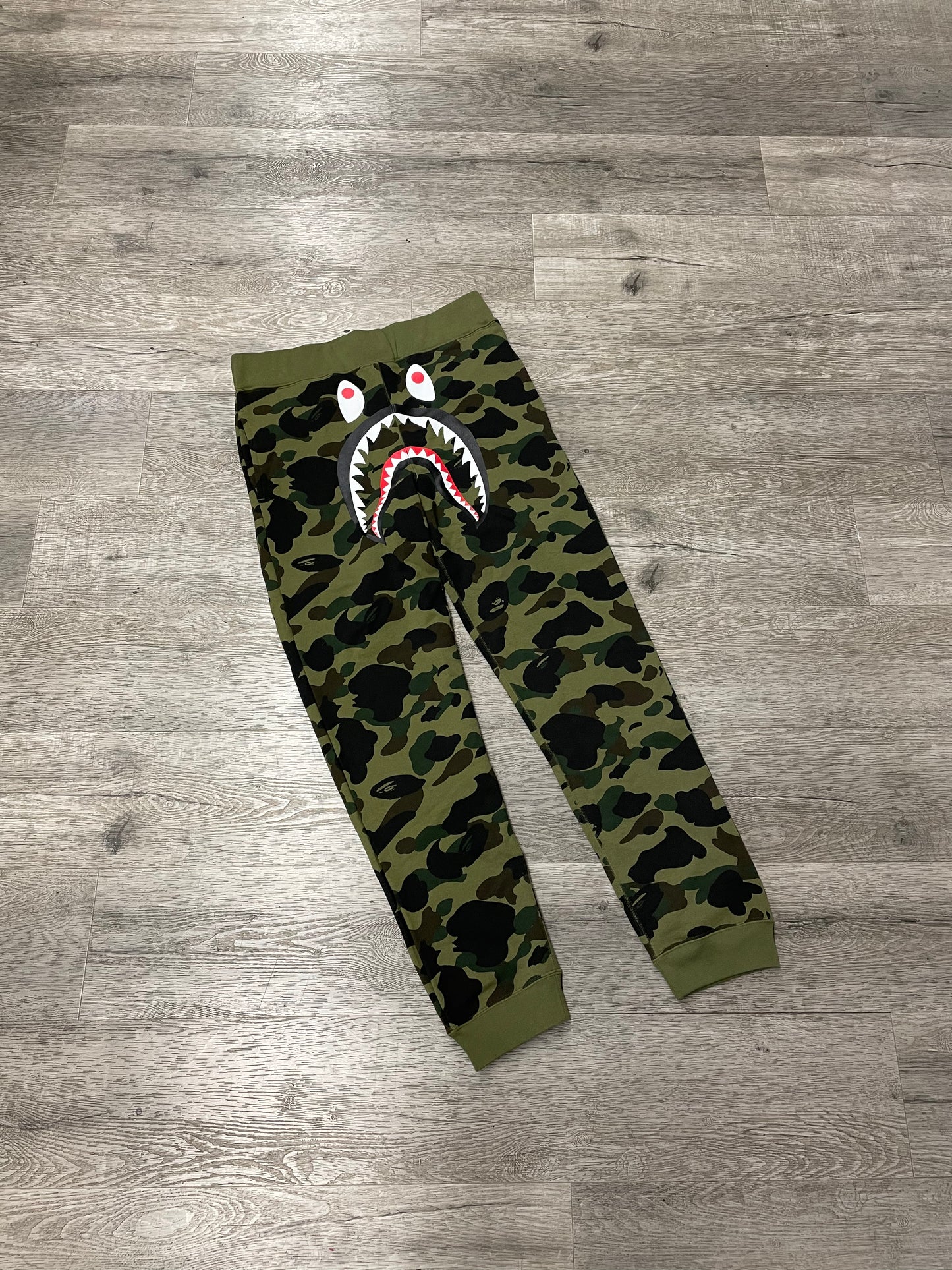 Bape Camo Shark Sweatpants