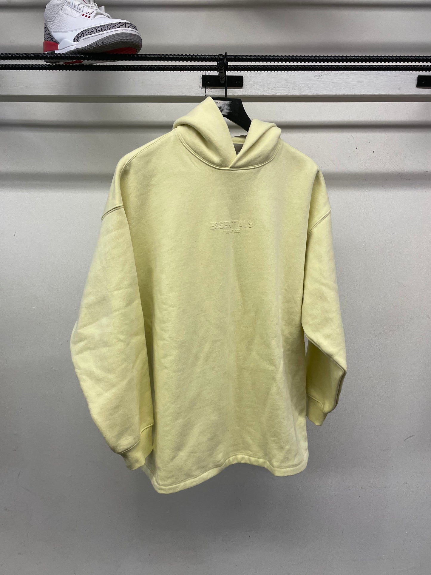 Fear Of God Essentials Hood Lemon