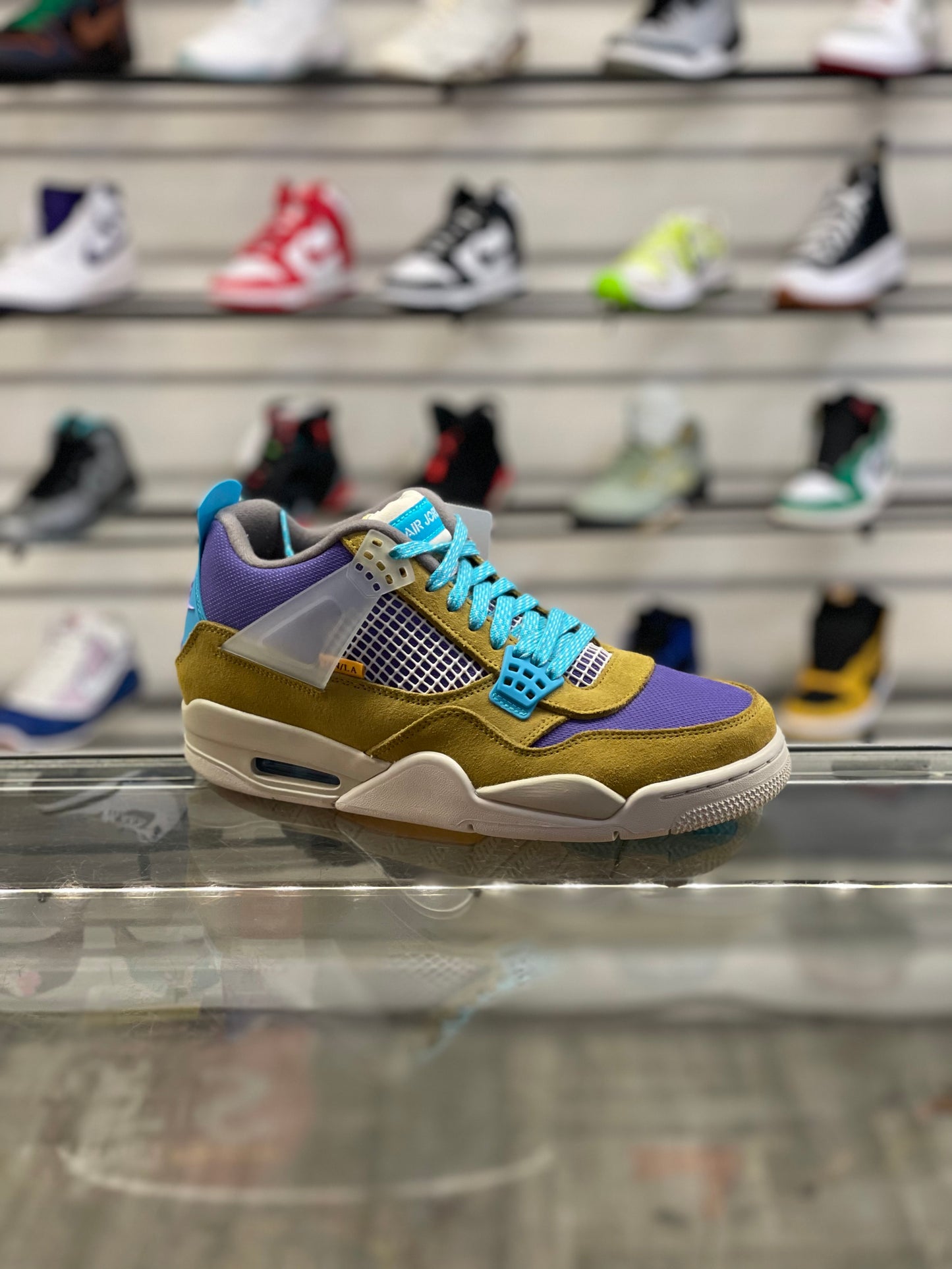 Air Jordan 4 Union Desert Moss