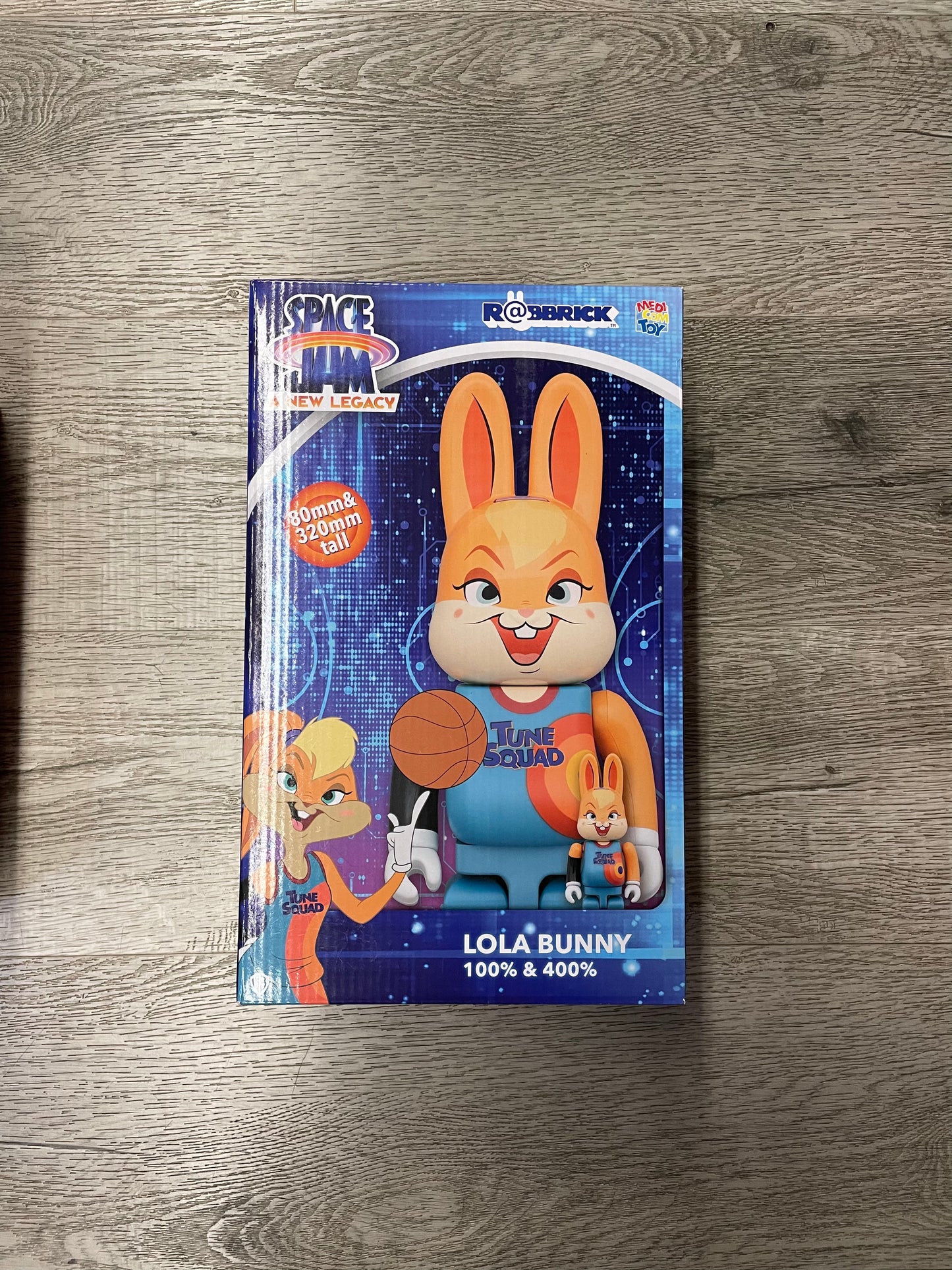 Space Jam Lola Bunny Medicom Bearbrick 400%