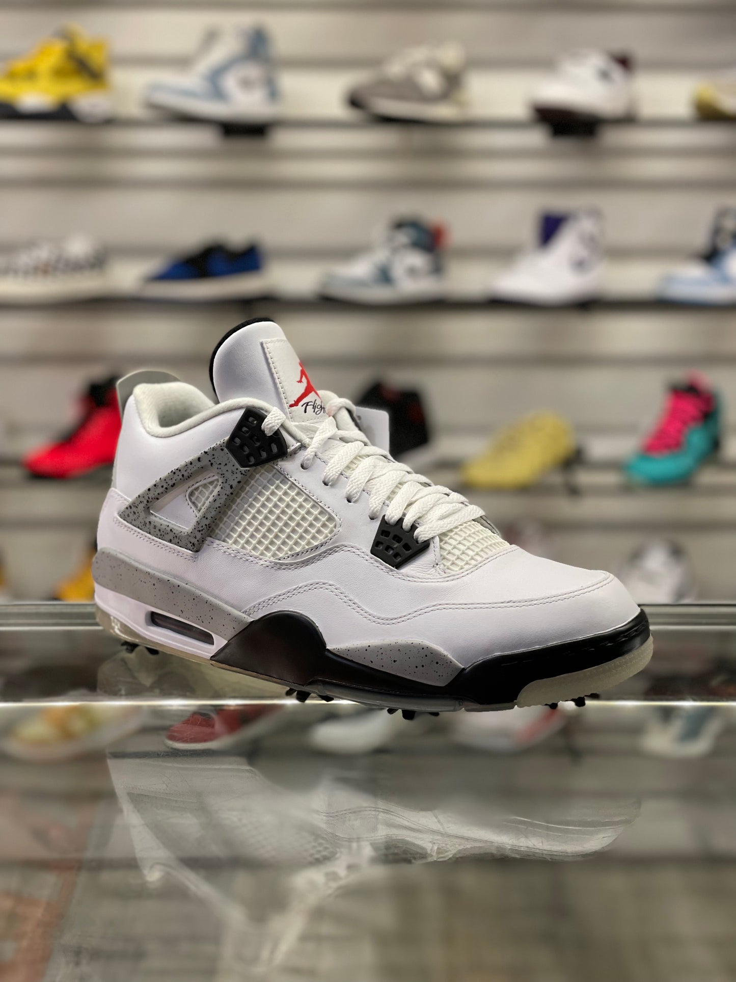 Air Jordan 4 Golf White Cement