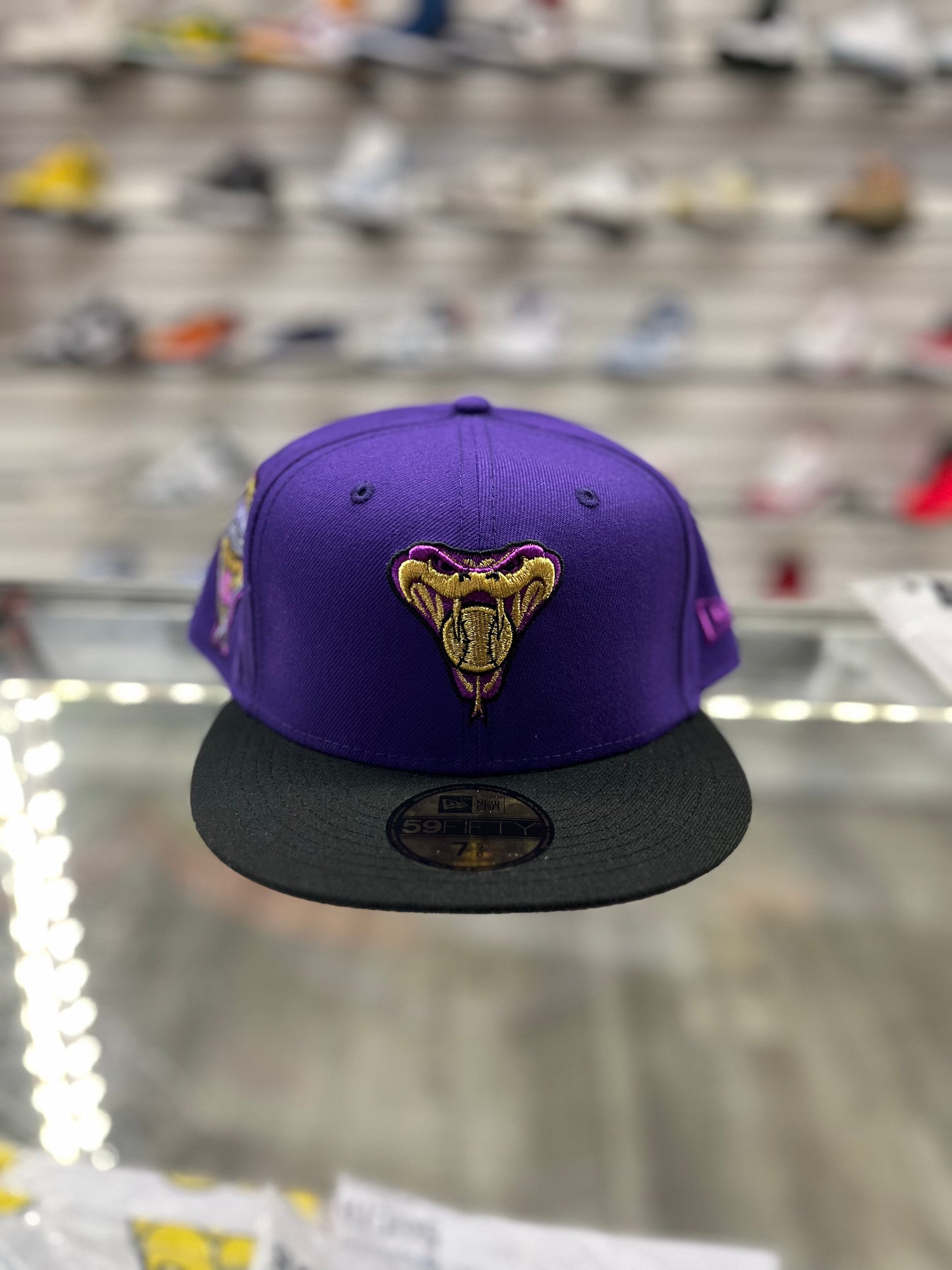 Diamondbacks Purple Fitted