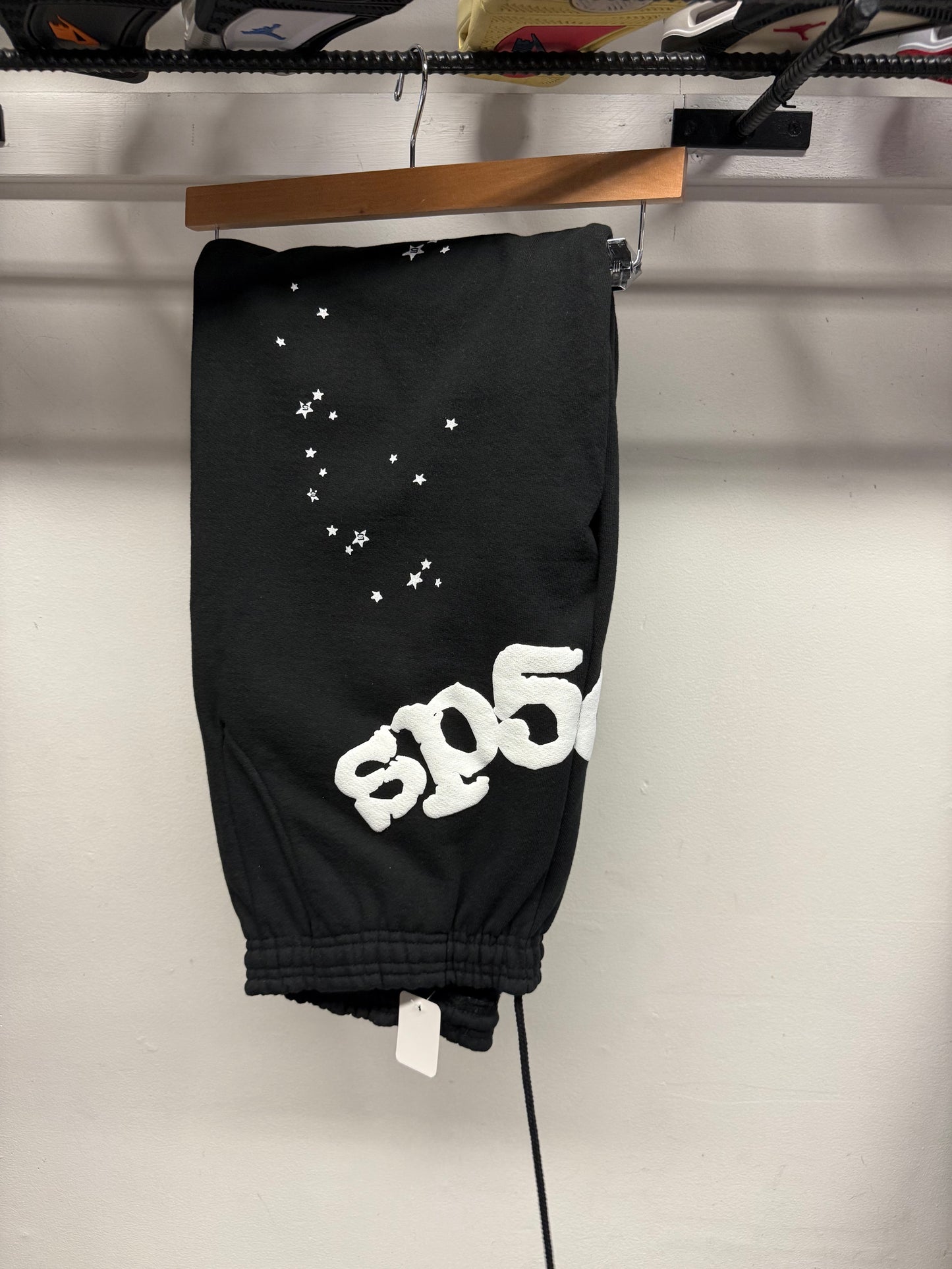 Sp5der Sweatpants Black Web