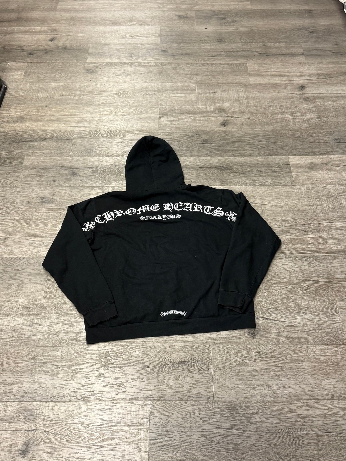 Chrome Hearts Black F*ck You Hood